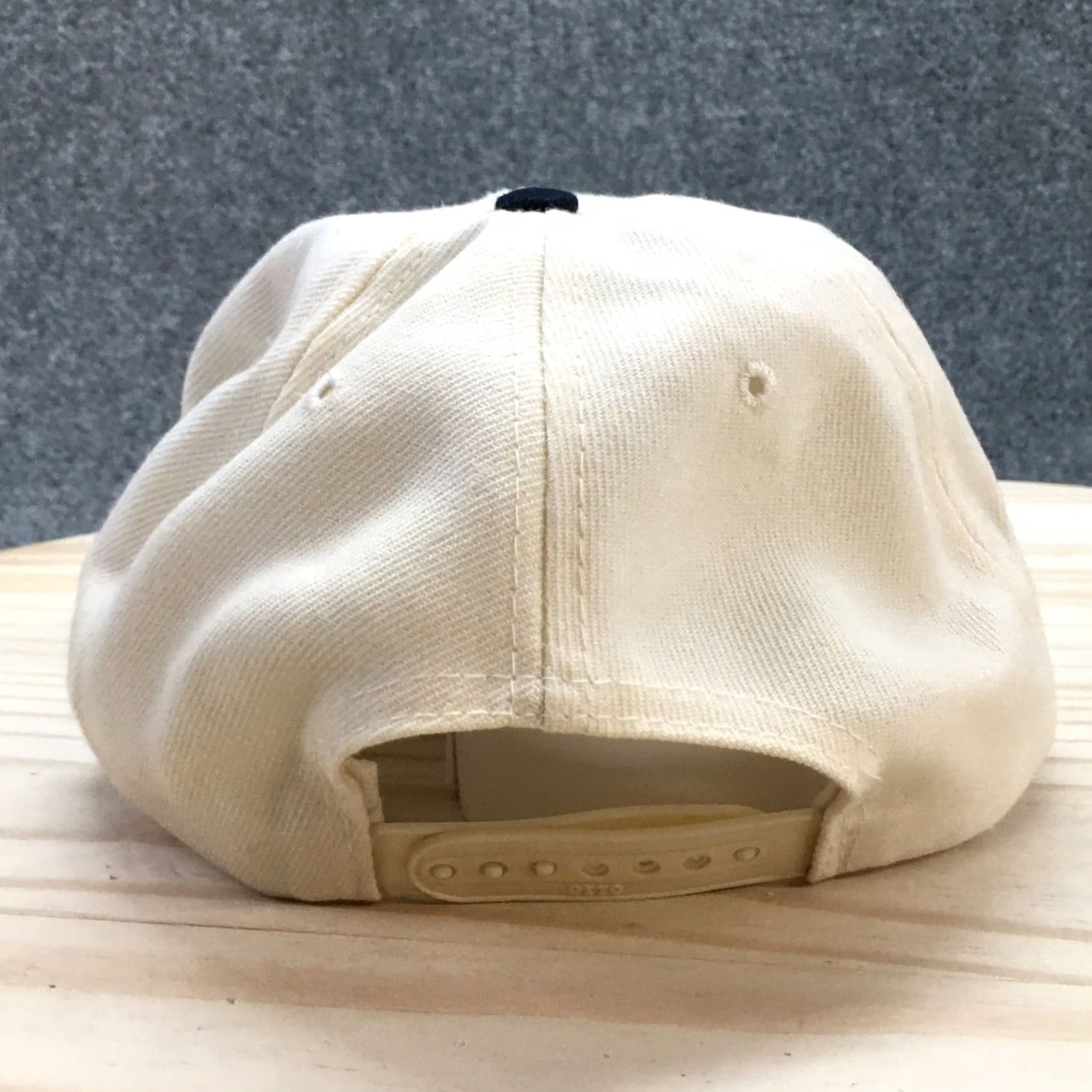 Vintage OTTO USS Roosevelt Flags Snapback Cap Hat Mens One Size White Blue Adjustable Size ONE SIZE - 6 Thumbnail