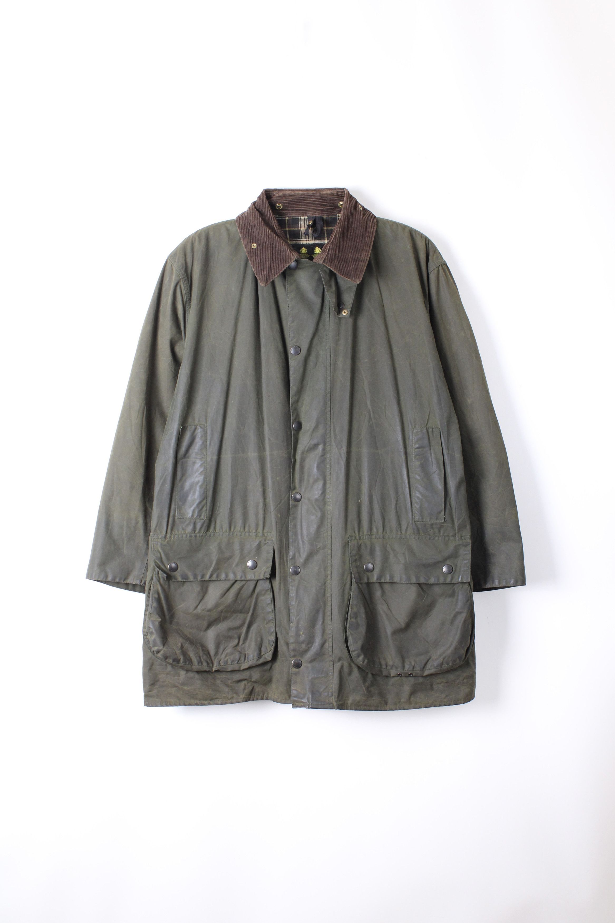 Barbour Barbour Bedale Wax Jacket Green C44 Large XL Size US L / EU 52-54 / 3 - 1 Thumbnail