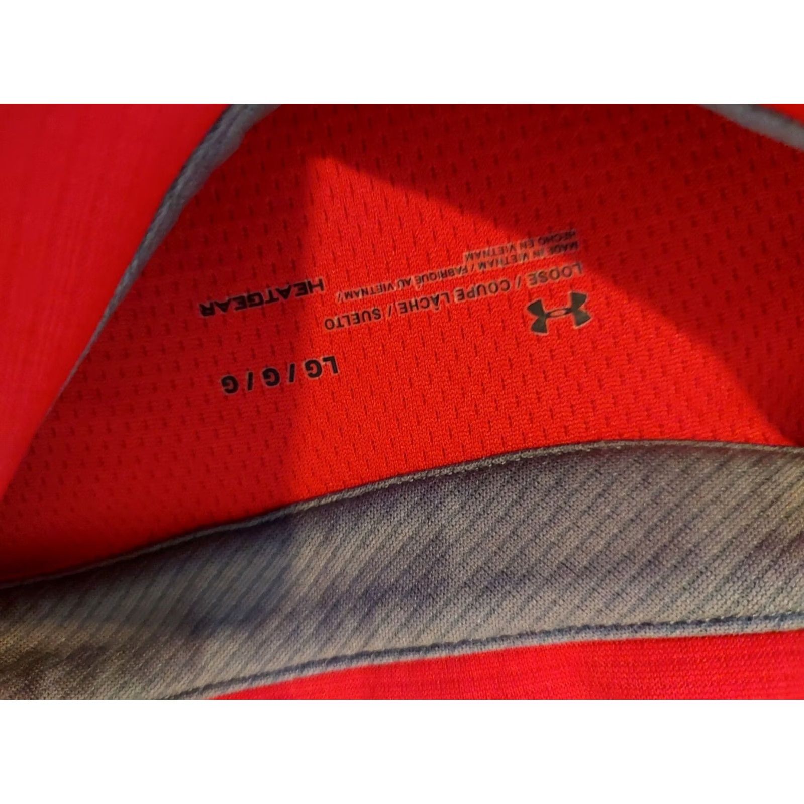 Under Armour Mens Red Polo Shirt L Large Athletic Golf Under Armour Size US L / EU 52-54 / 3 - 3 Thumbnail