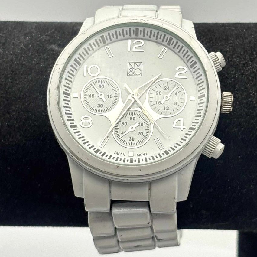 Other White NY&C Men's Watch Size ONE SIZE - 1 Thumbnail