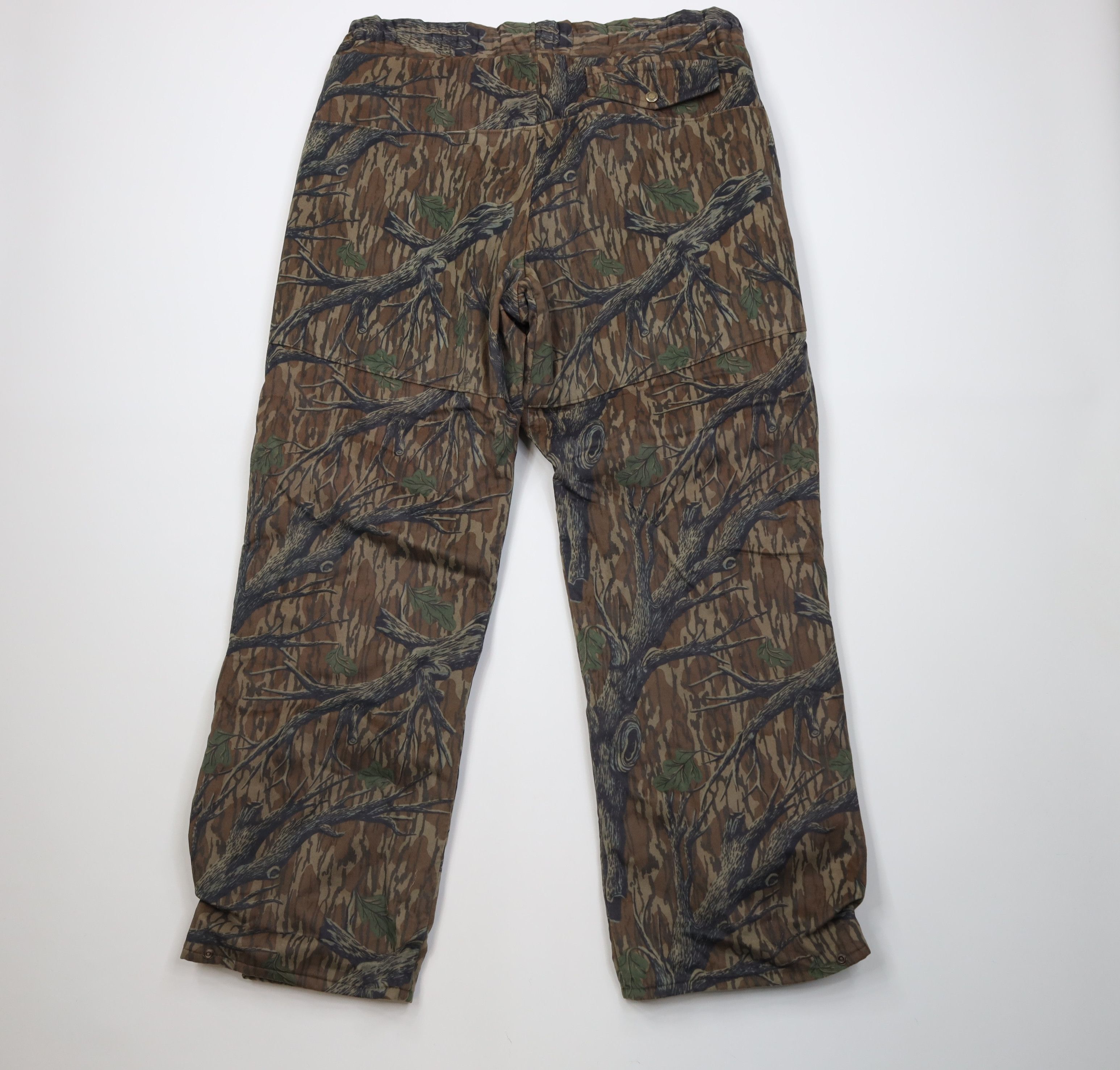 Cabelas Vintage 90s Cabelas Chamois Cloth Camouflage Wide Leg Pants Size US 36 / EU 52 - 11 Thumbnail
