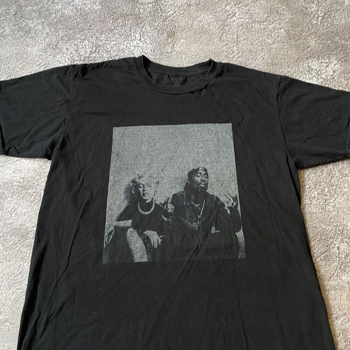Band Tees Vintage Y2K 2PAC MARILYN MONROE FACE Psycho SKELETON 90S Size US M / EU 48-50 / 2 - 3 Thumbnail