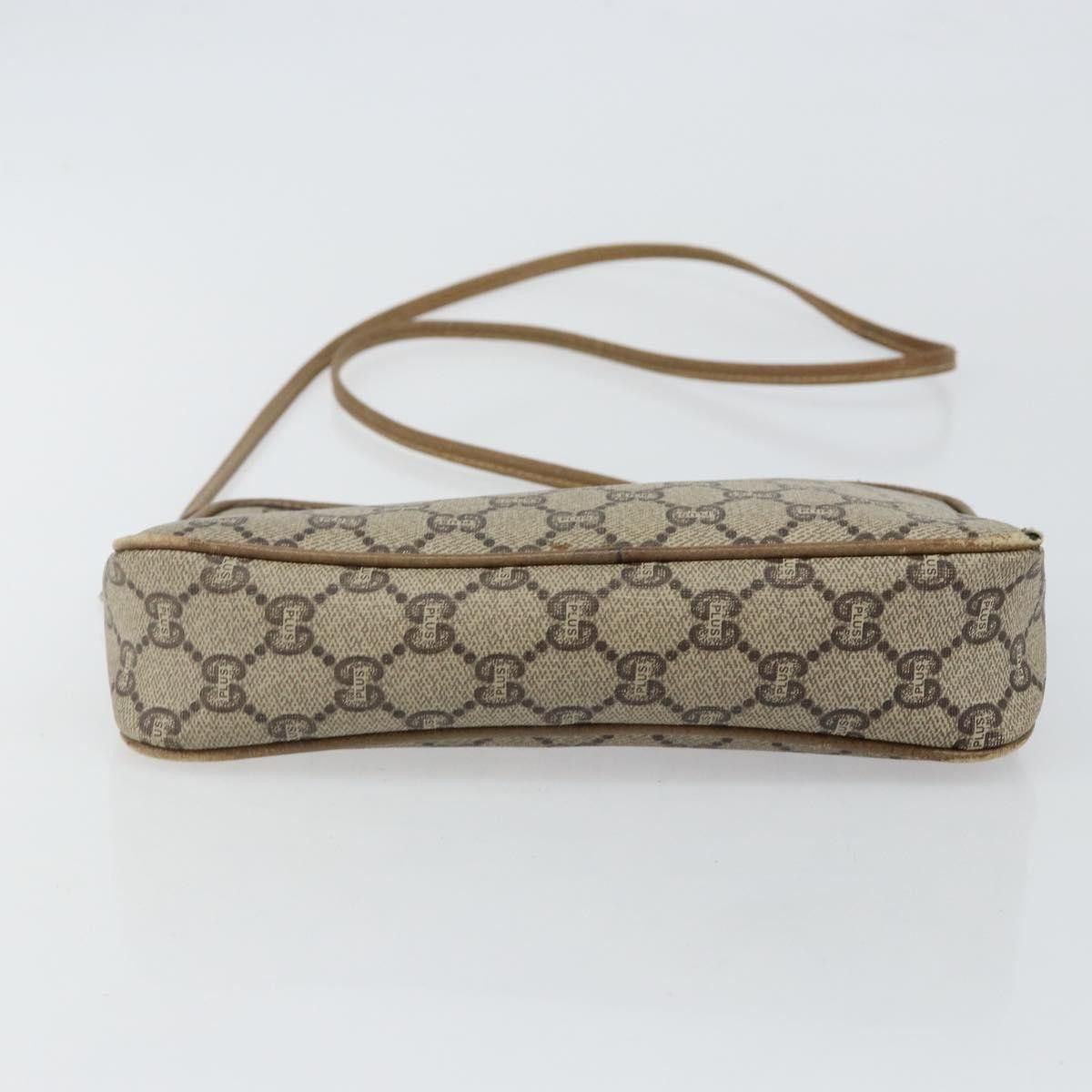 Gucci GUCCI GG Plus Supreme Shoulder Bag Pvc Leather Beige Gold Size ONE SIZE - 9 Thumbnail