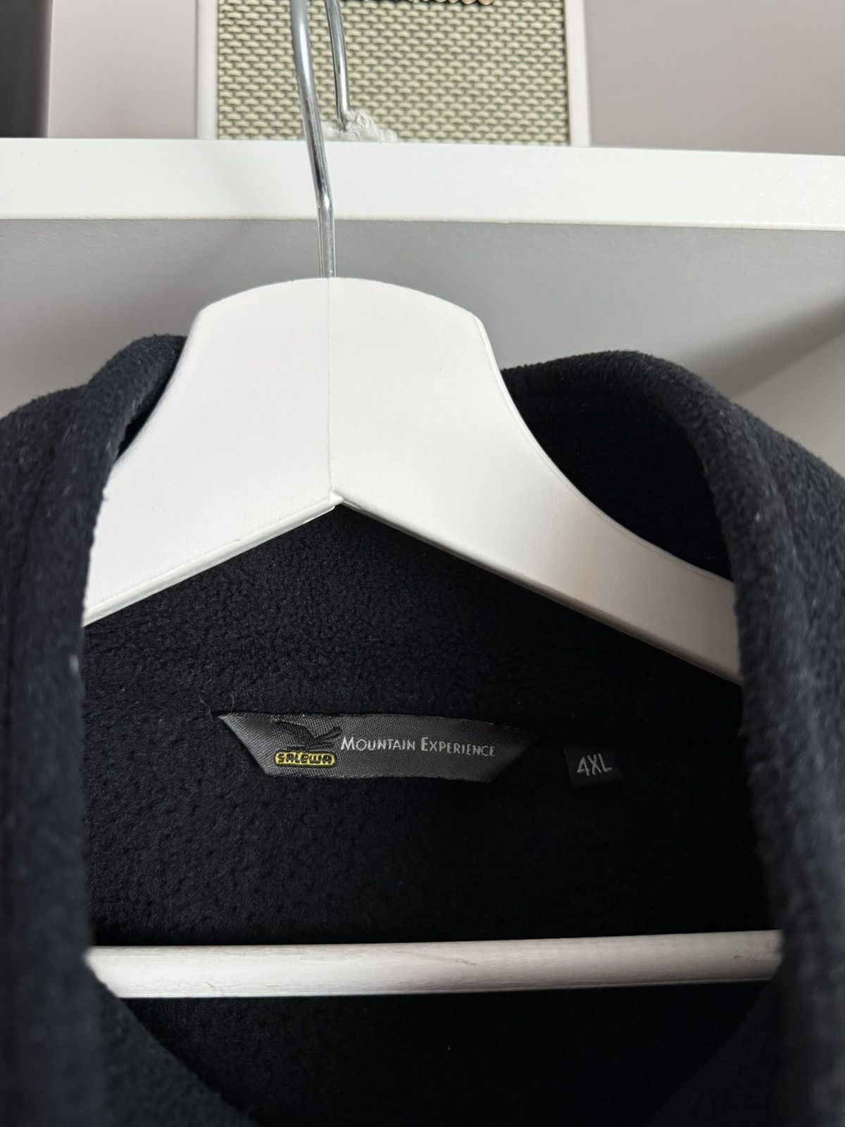 Designer × SALEWA VIntage Salewa zip fleece sweatshirt 4XL XXXXL outdoor black Size US XXL / EU 58 / 5 - 4 Thumbnail