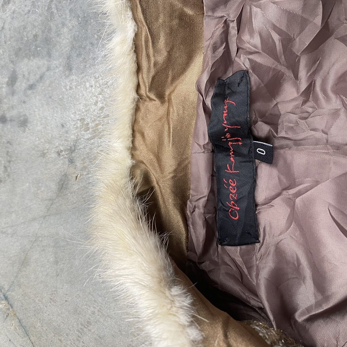 If Six Was Nine × Japanese Brand × Le Grande Bleu (L.G.B.) Rare Wool Faux Fur Gothic Bondage Jacket Size XS / US 0-2 / IT 36-38 - 7 Thumbnail
