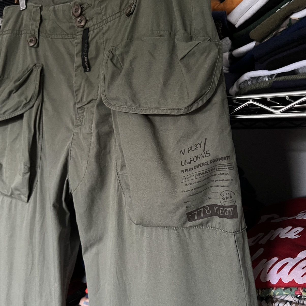 Other IV Play Uniforms by Mario Guillot Wide Leg Military Pants Size US 35 - 2 Thumbnail