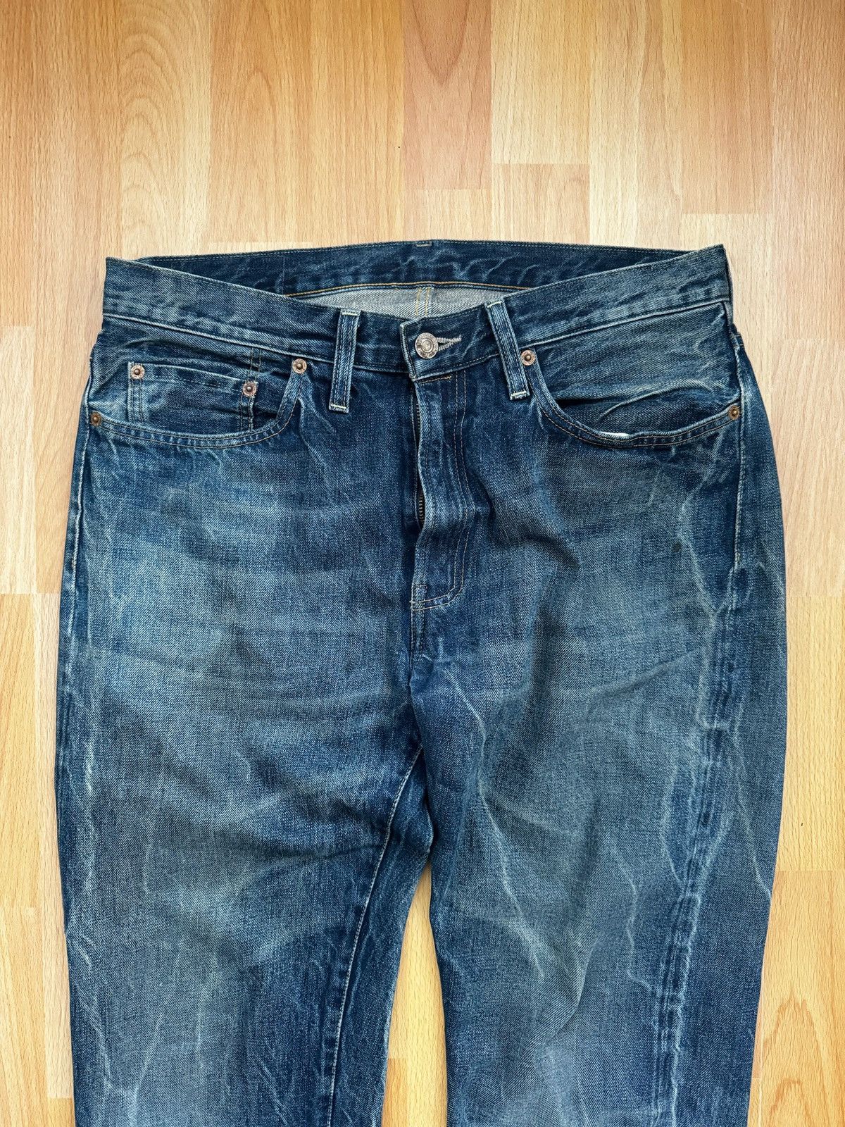 Levi's × Levi's Vintage Clothing × Vintage Levi‘s Big E vintage Selvedge Denim jeans Size US 32 / EU 48 - 2 Thumbnail