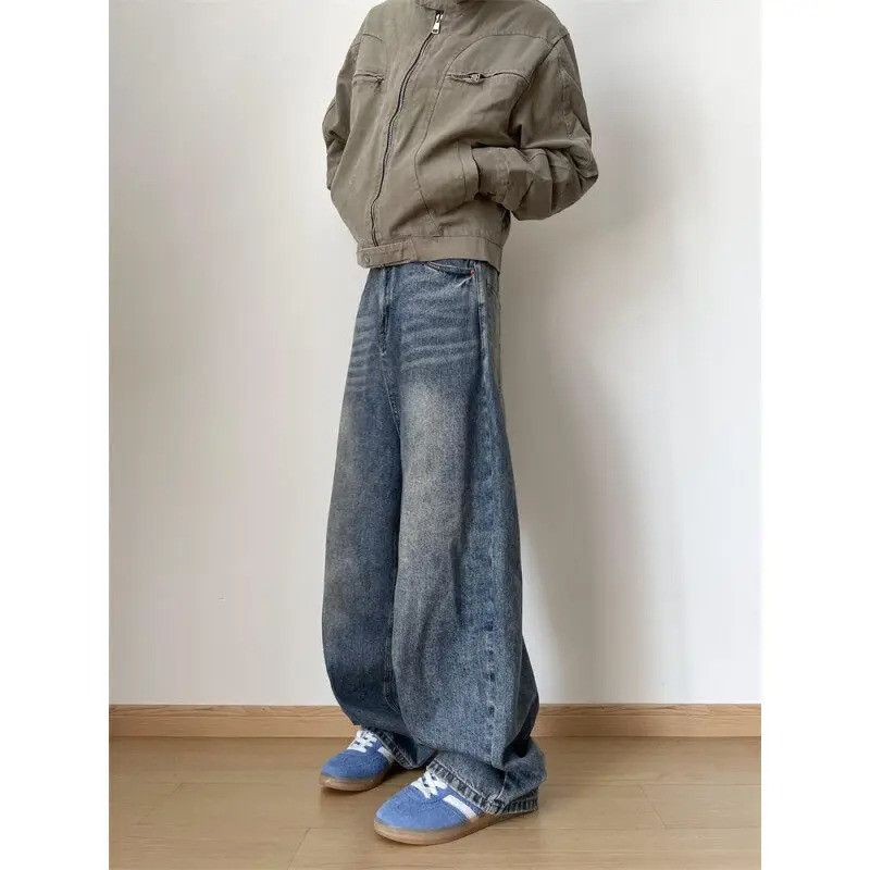 Jean Streetwear Loose Jeans Size US 33 - 4 Thumbnail