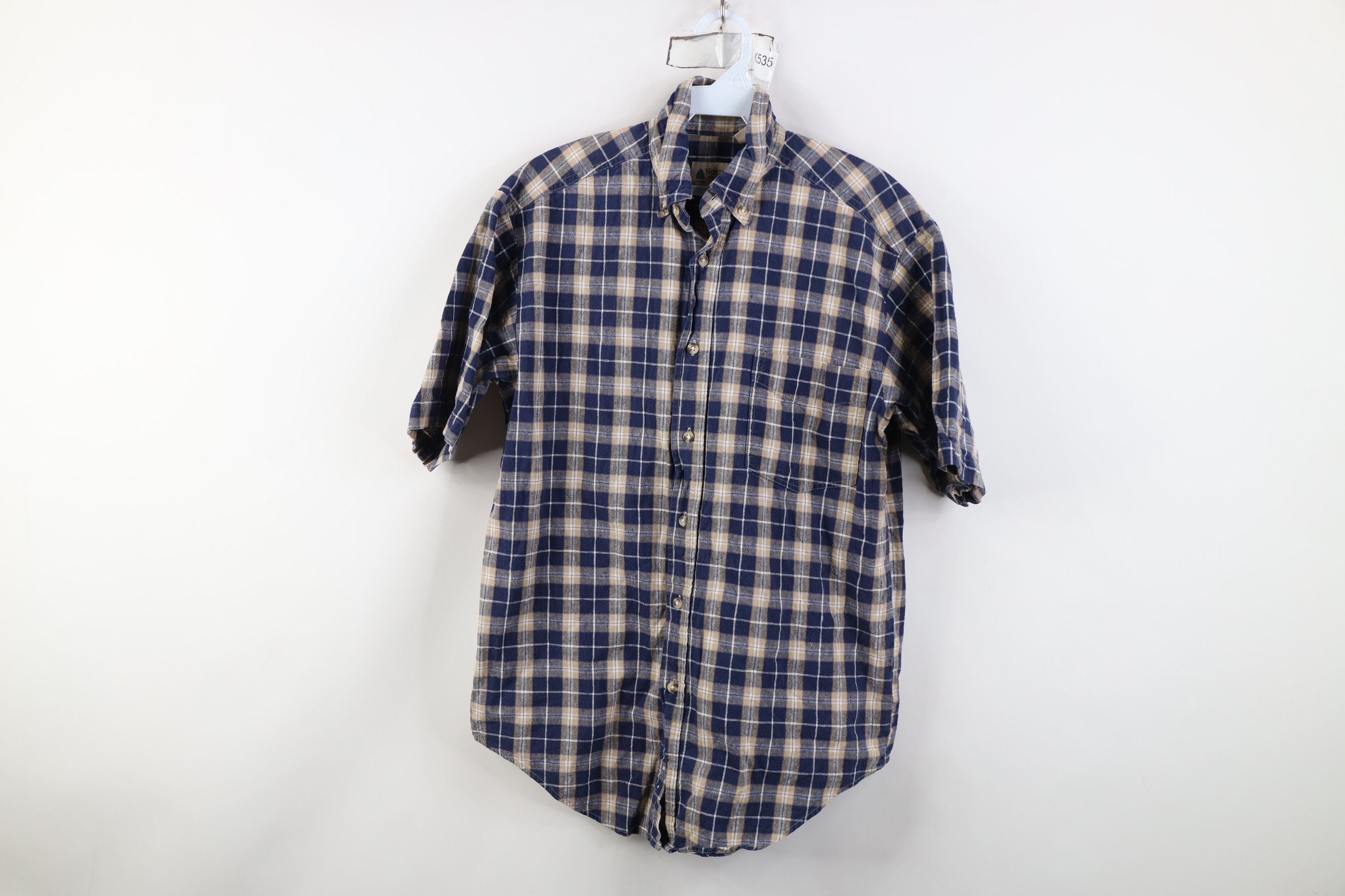 Vintage Vintage 90s Streetwear Short Sleeve Collared Button Shirt Size US S / EU 44-46 / 1 - 1 Thumbnail