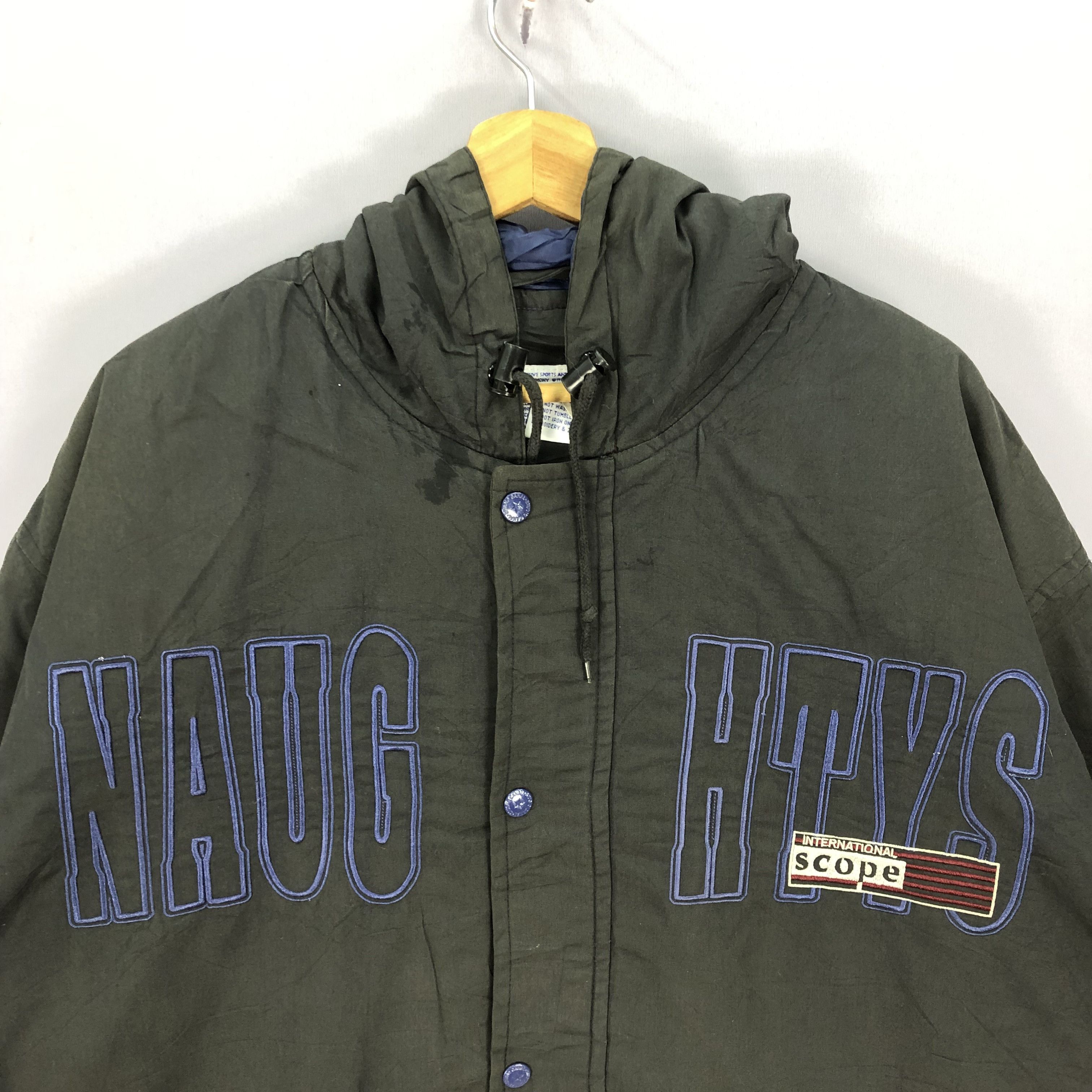 Vintage Vintage Scope Naughtys Hoodie Windbreaker Coach Jackets Size US L / EU 52-54 / 3 - 4 Thumbnail