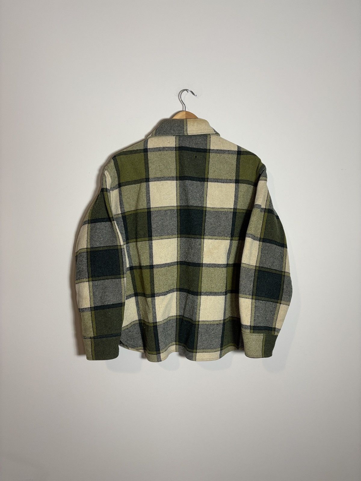 Vintage Vintage Montgomery Ward Heavy Flannel Shirt Jacket Size US L / EU 52-54 / 3 - 5 Thumbnail