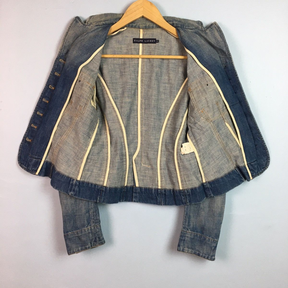 Ralph Lauren Ralph Lauren Type III Trucker Denim Size XS / US 0-2 / IT 36-38 - 8 Thumbnail