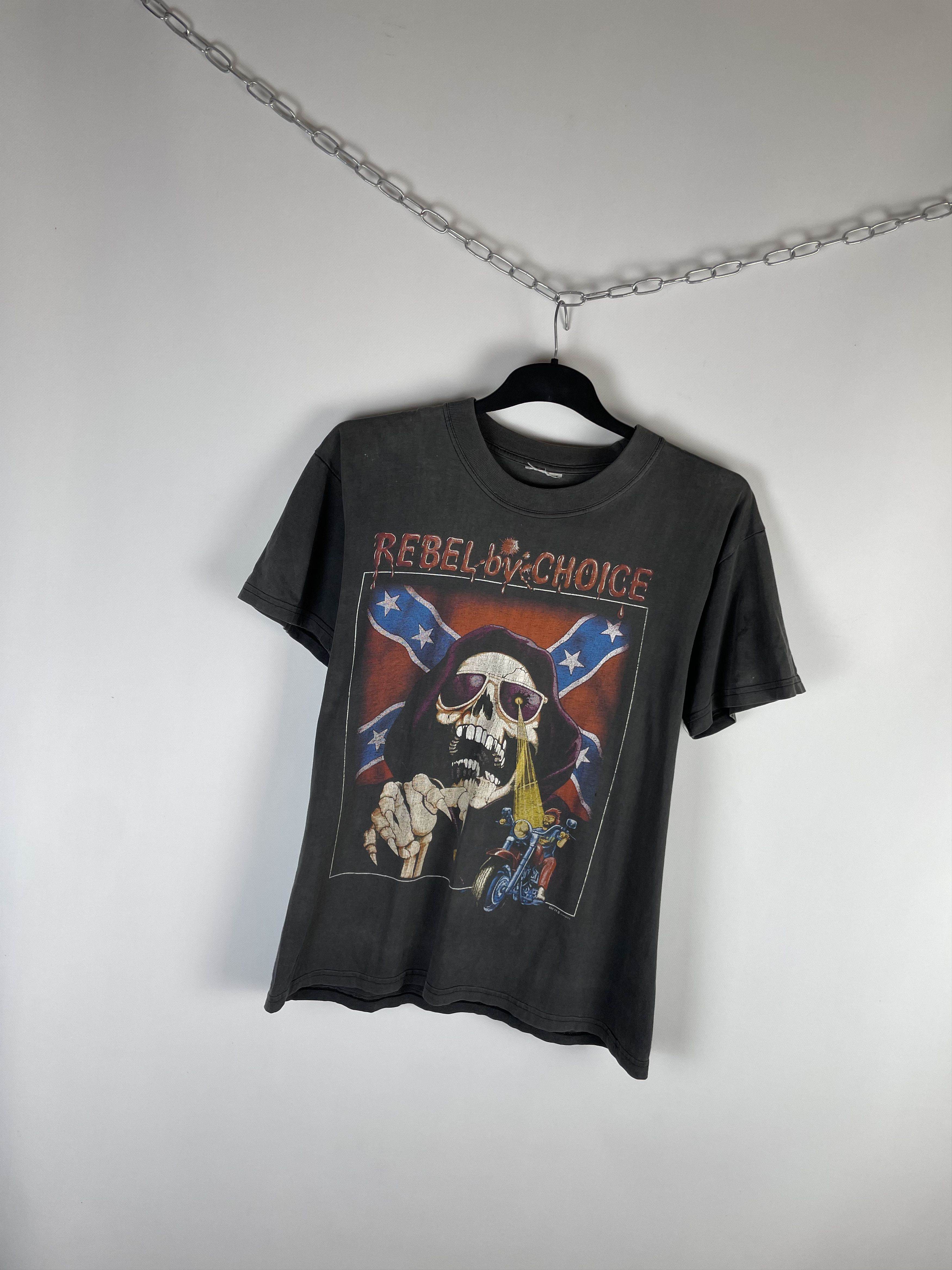 Harley Davidson 90's Rebel by choice Harley Davidson 3D Emblem style Size US L / EU 52-54 / 3 - 2 Thumbnail