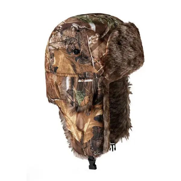 Japanese Brand Camouflage Warm Winter Hat Size ONE SIZE - 2 Thumbnail