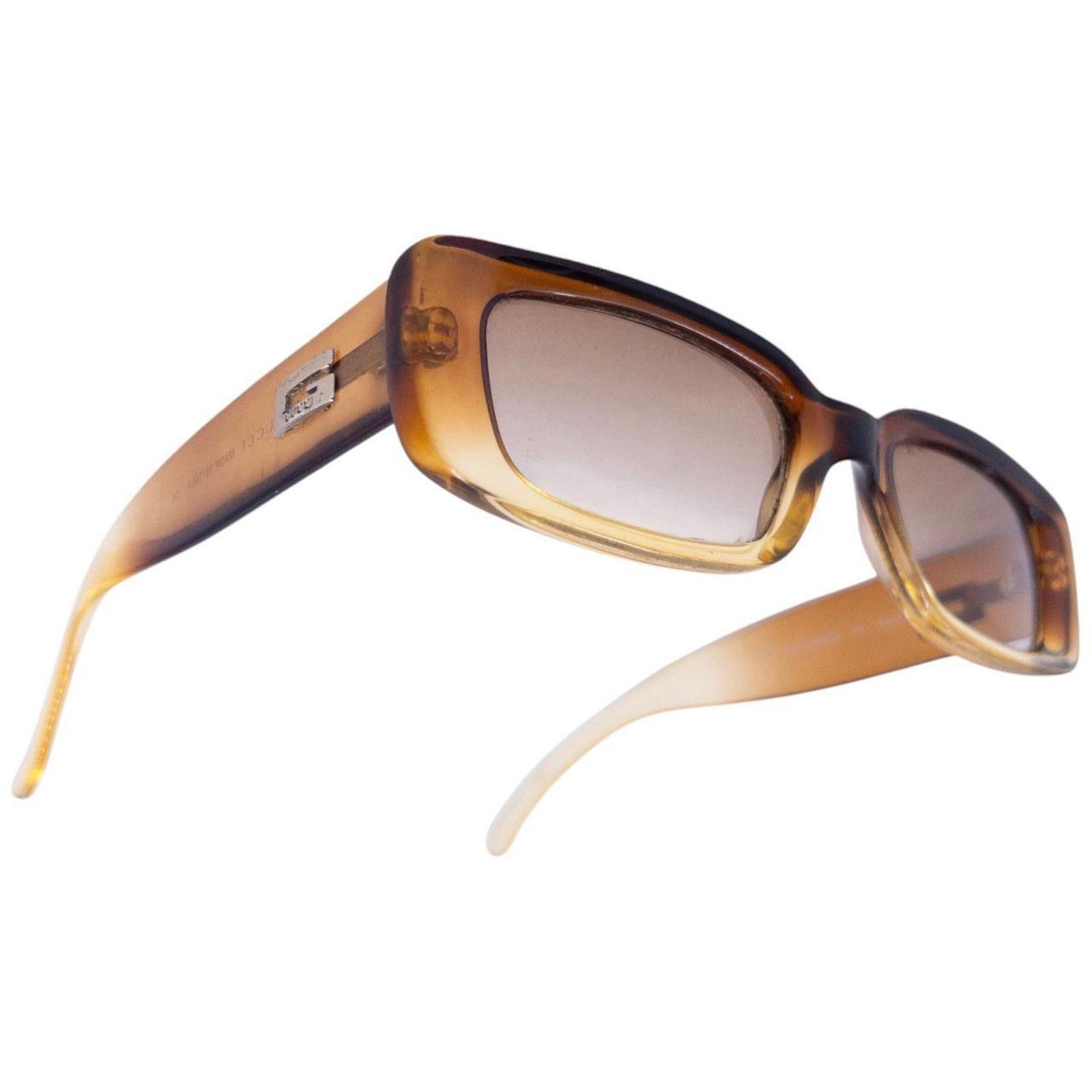 Gucci Vintage Gucci Gradient Sunglasses Size ONE SIZE - 4 Thumbnail