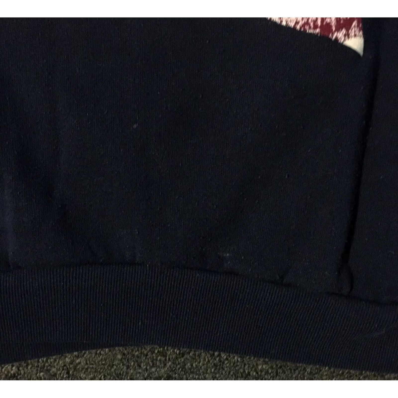 Vintage VINTAGE 90s America Attitude Faded Spellout Sweatshirt XL USA Biker Grunge Track All Over Print Navy Blue Mens XL Sweatshirt Size US XL / EU 56 / 4 - 3 Thumbnail
