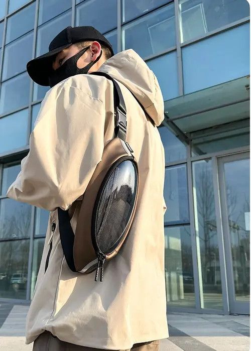 Other Clear Panel Waist Bag - See-Through Design Size ONE SIZE - 1 Thumbnail