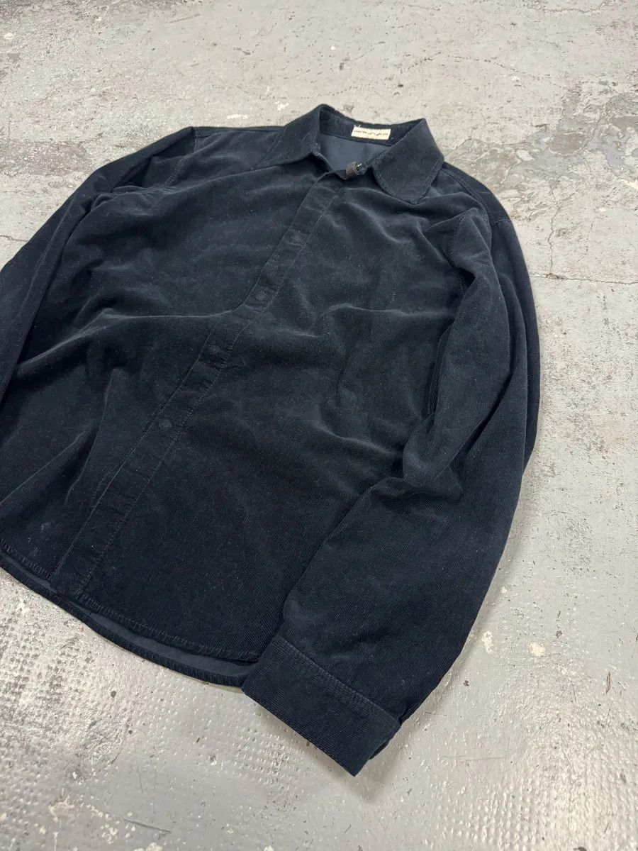 Emporio Armani AW2004 Emporio Armani Navy Premium Velvet Shirt Size US M / EU 48-50 / 2 - 7 Thumbnail