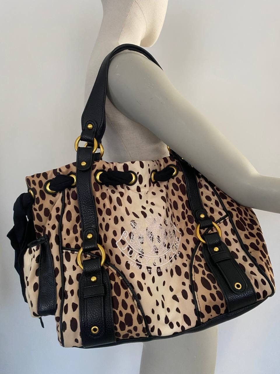 Juicy Couture Juicy Couture Daydreamer Y2k Leopard Print Shoulder Bag Size ONE SIZE - 2 Thumbnail