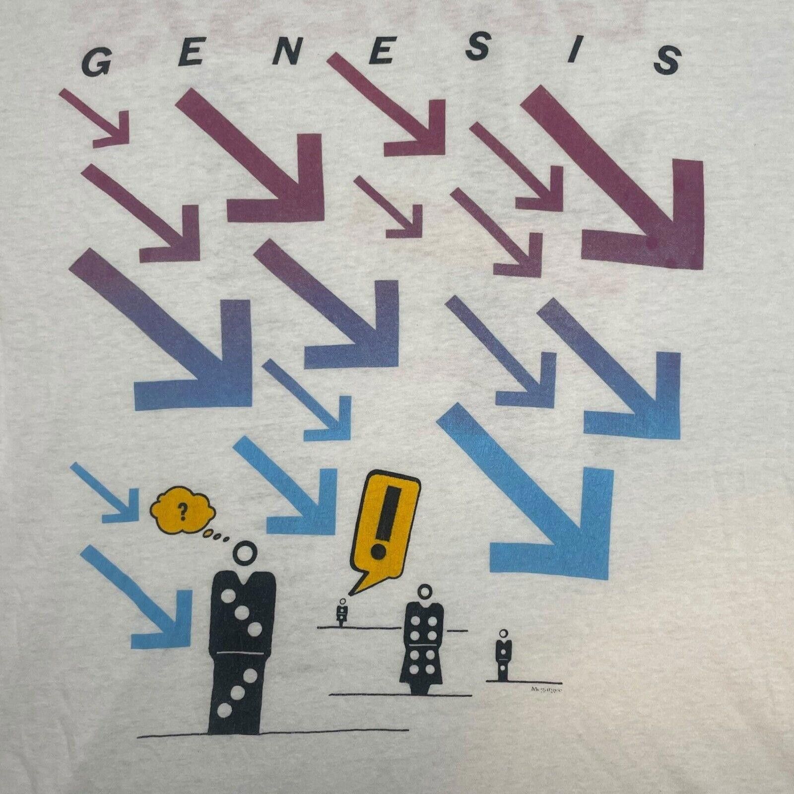 Designer 1987 Genesis Tshirt Size US XL / EU 56 / 4 - 3 Thumbnail