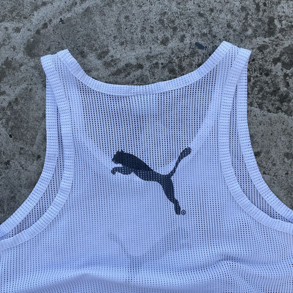 Puma × Vintage Vintage Puma Tank Top Big Logo Avant Garde Y2K Grunge Size S / US 4 / IT 40 - 9 Thumbnail