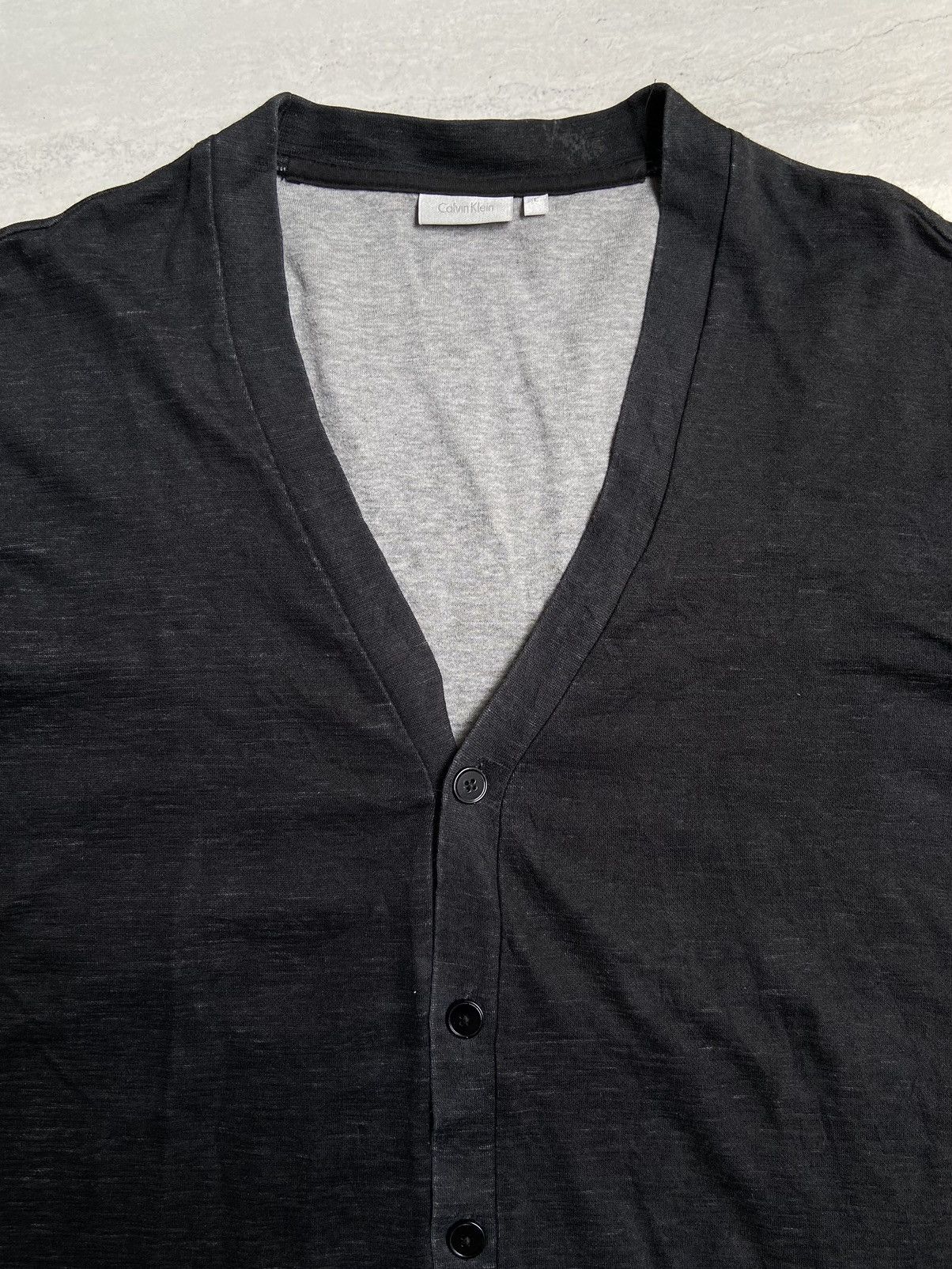 CALVIN KLEIN Black Cardigan