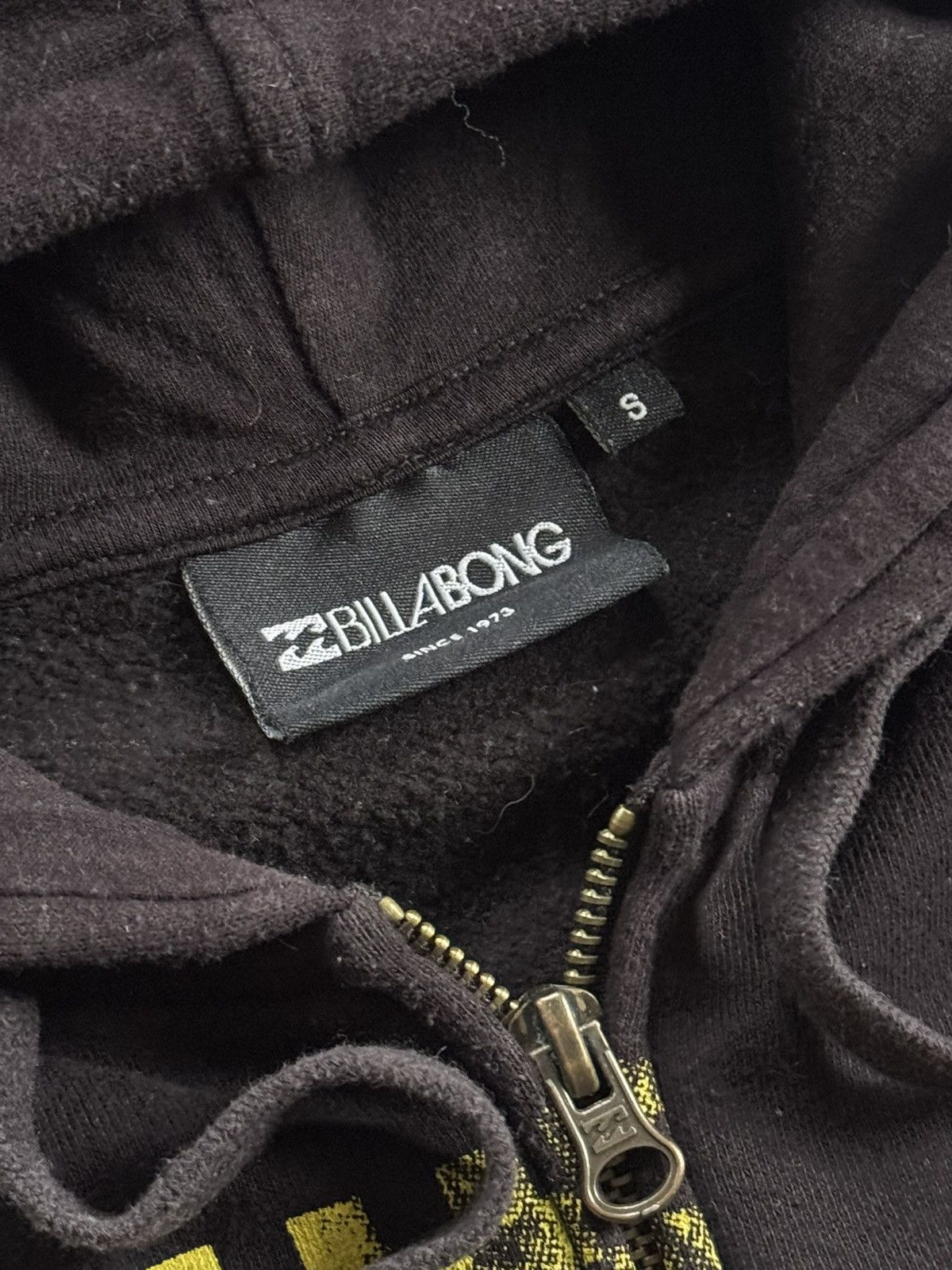 Billabong Billabong S/size zip big logo hoodie hooded sweatshirt surf Size US S / EU 44-46 / 1 - 5 Thumbnail