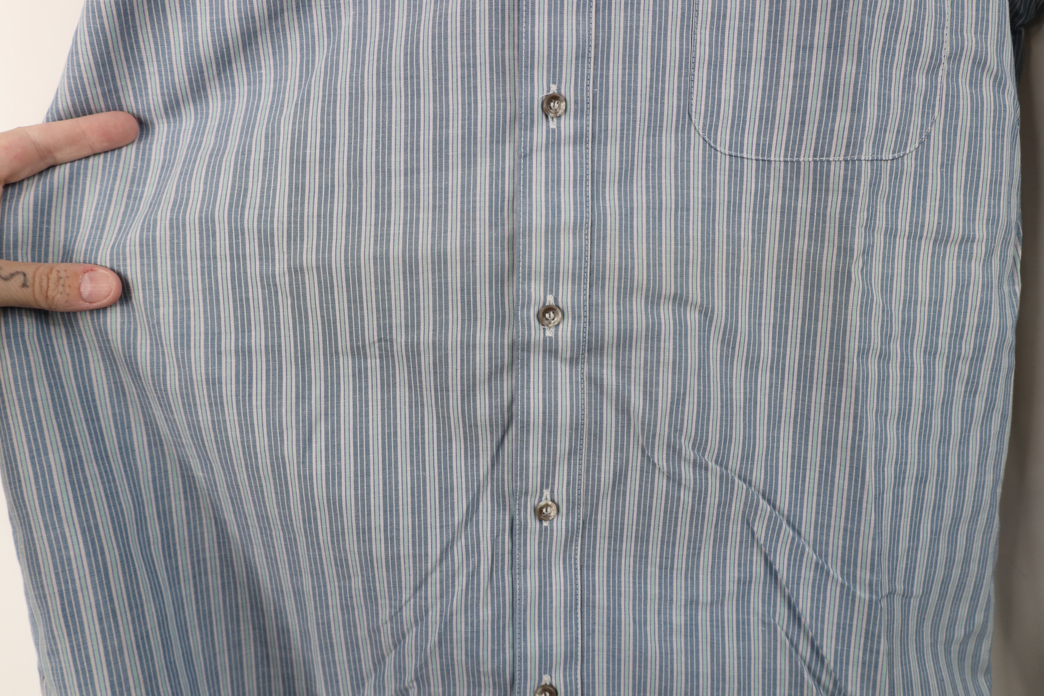 Vintage Deadstock Vintage 80s 90s Streetwear Block Button Down Shirt Size US M / EU 48-50 / 2 - 4 Thumbnail