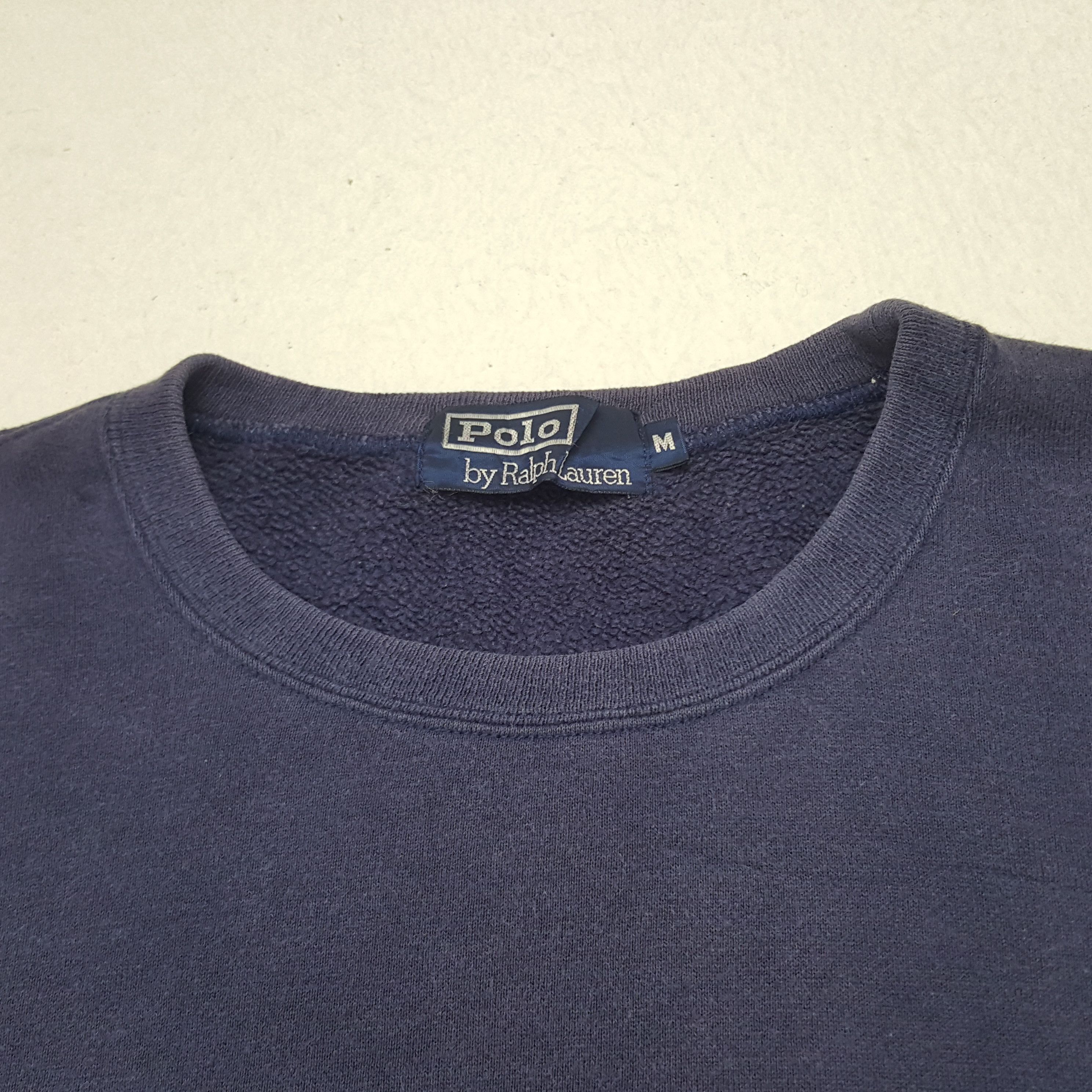 Polo Ralph Lauren × Vintage Vintage Polo Ralph Lauren Big POLO Winter Sweatshirt Size US M / EU 48-50 / 2 - 4 Thumbnail