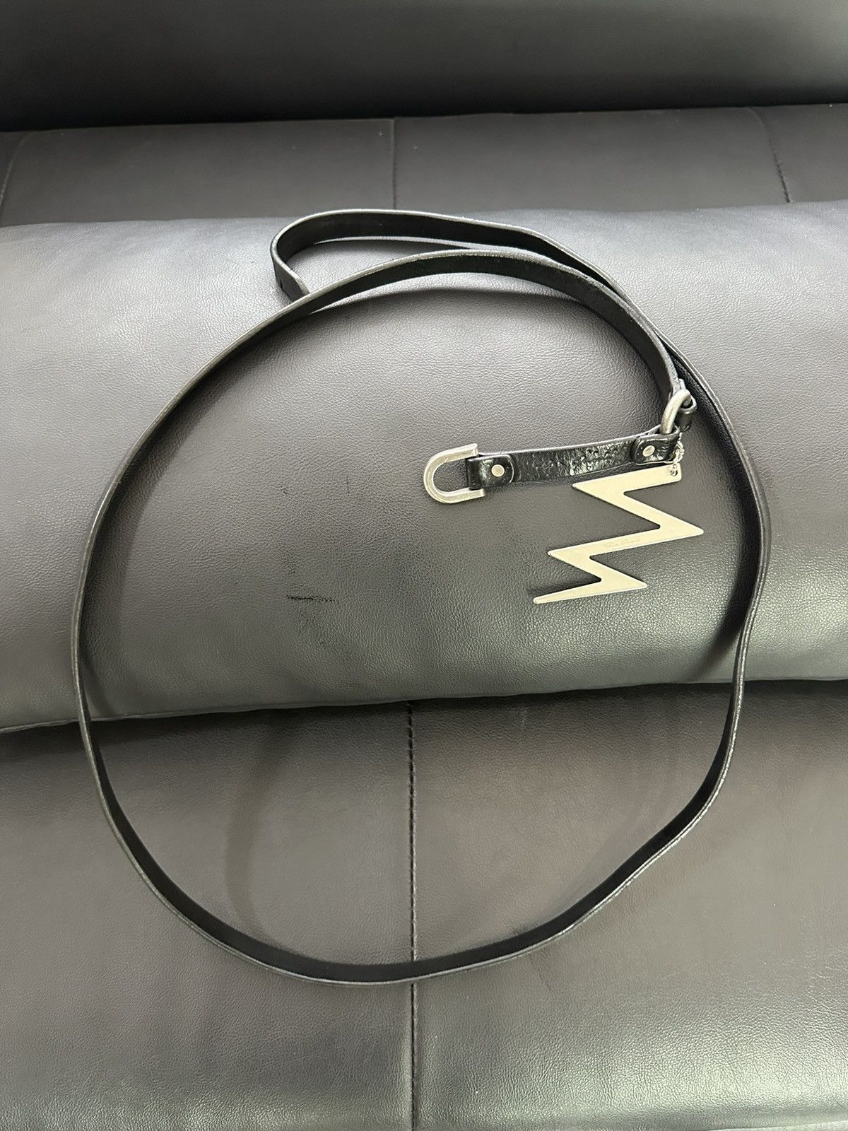 Rick Owens Rick Owens Leather Belt Size ONE SIZE - 6 Thumbnail