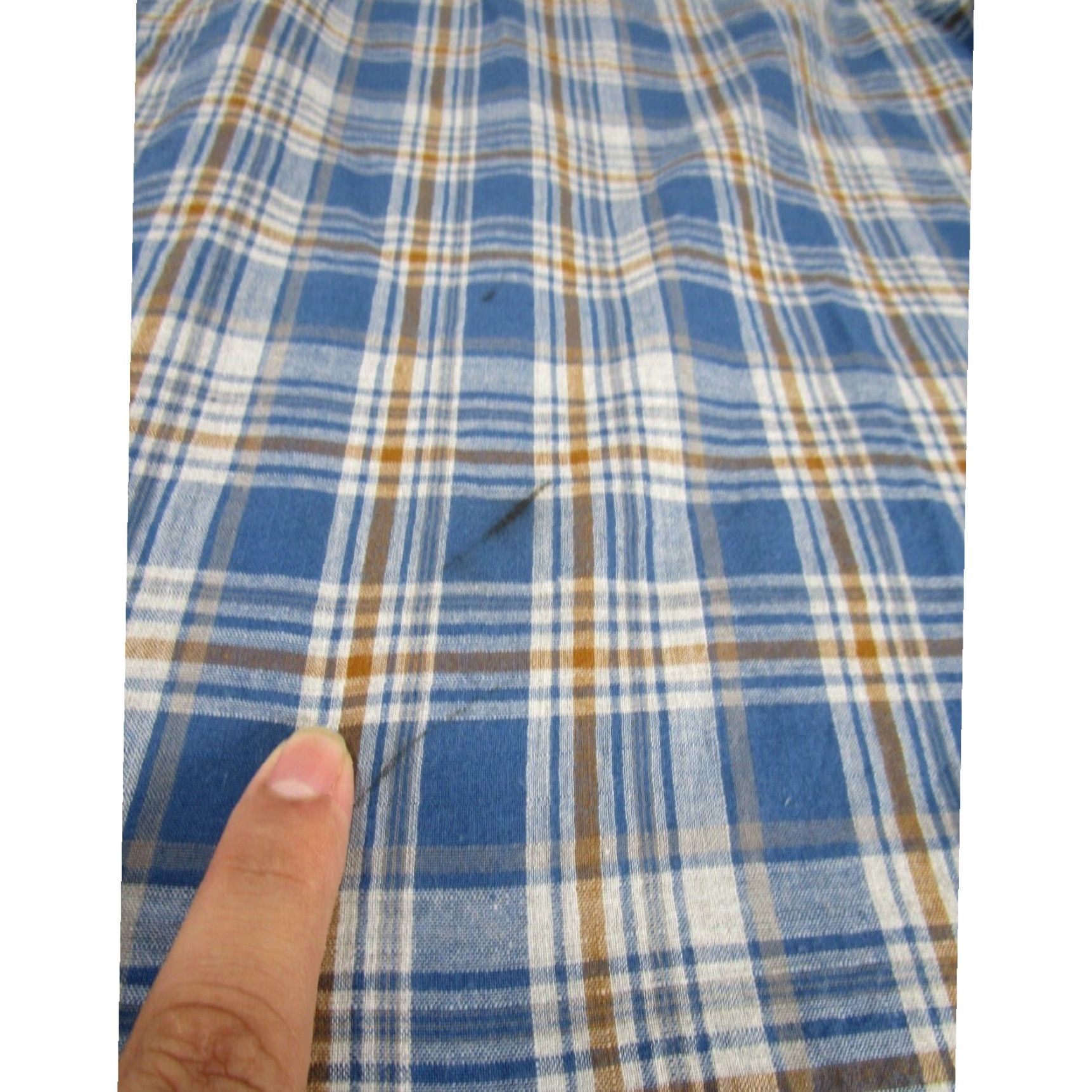 Prana Prana Mens Large XL Blue Plaid Button Up Outdoor Shirt Size US L / EU 52-54 / 3 - 4 Thumbnail
