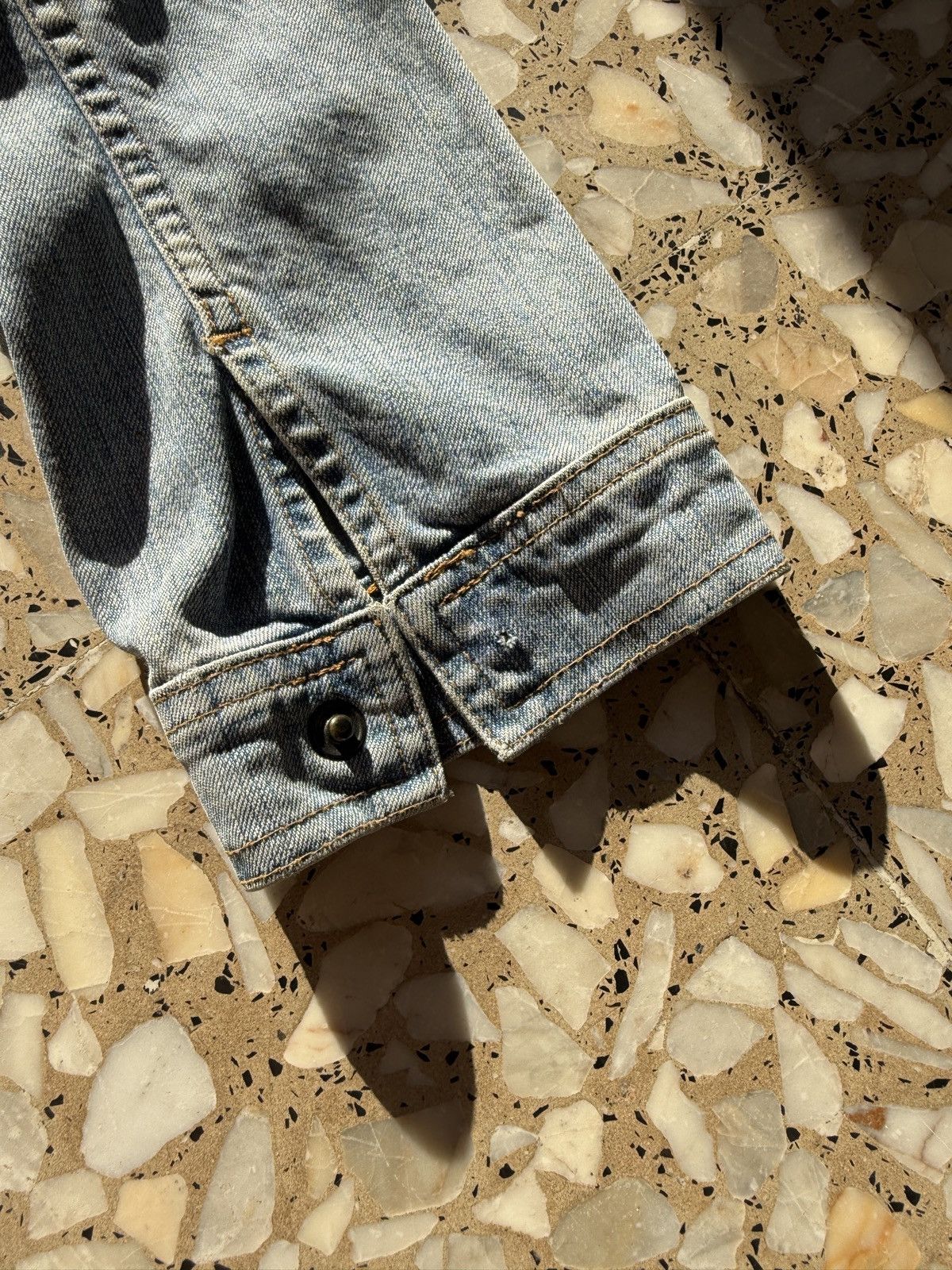 Just Cavalli Roberto Just Cavalli Vintage Denim Trim Blue Jacket S Italy Size S / US 4 / IT 40 - 11 Thumbnail