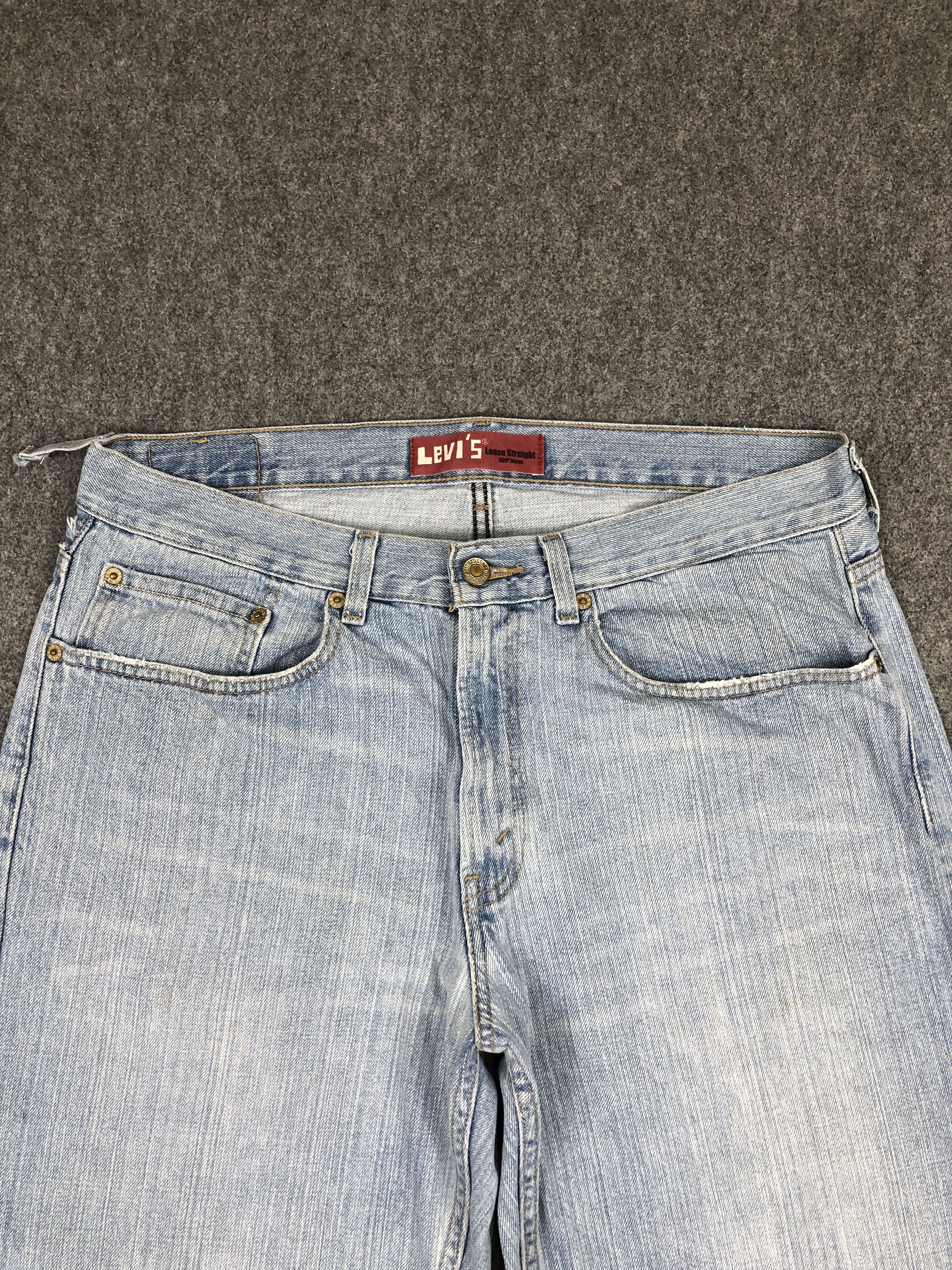 Levi's × Vintage Vintage Levis 569 Light Washed Jeans DP2365 Size US 34 / EU 50 - 2 Thumbnail