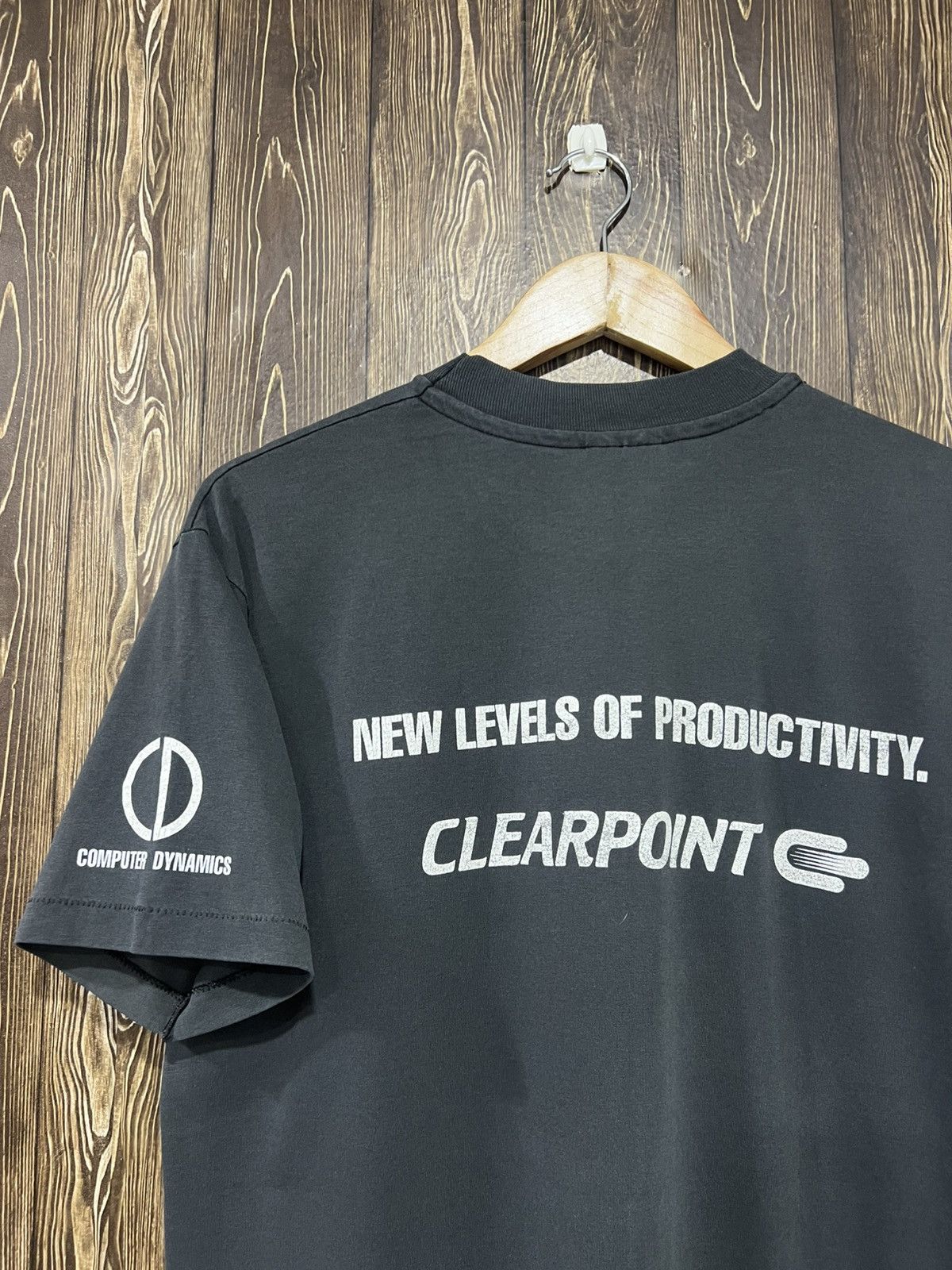Vintage Vintage 90s ClearPoint Promo Tshirt Size US L / EU 52-54 / 3 - 8 Thumbnail