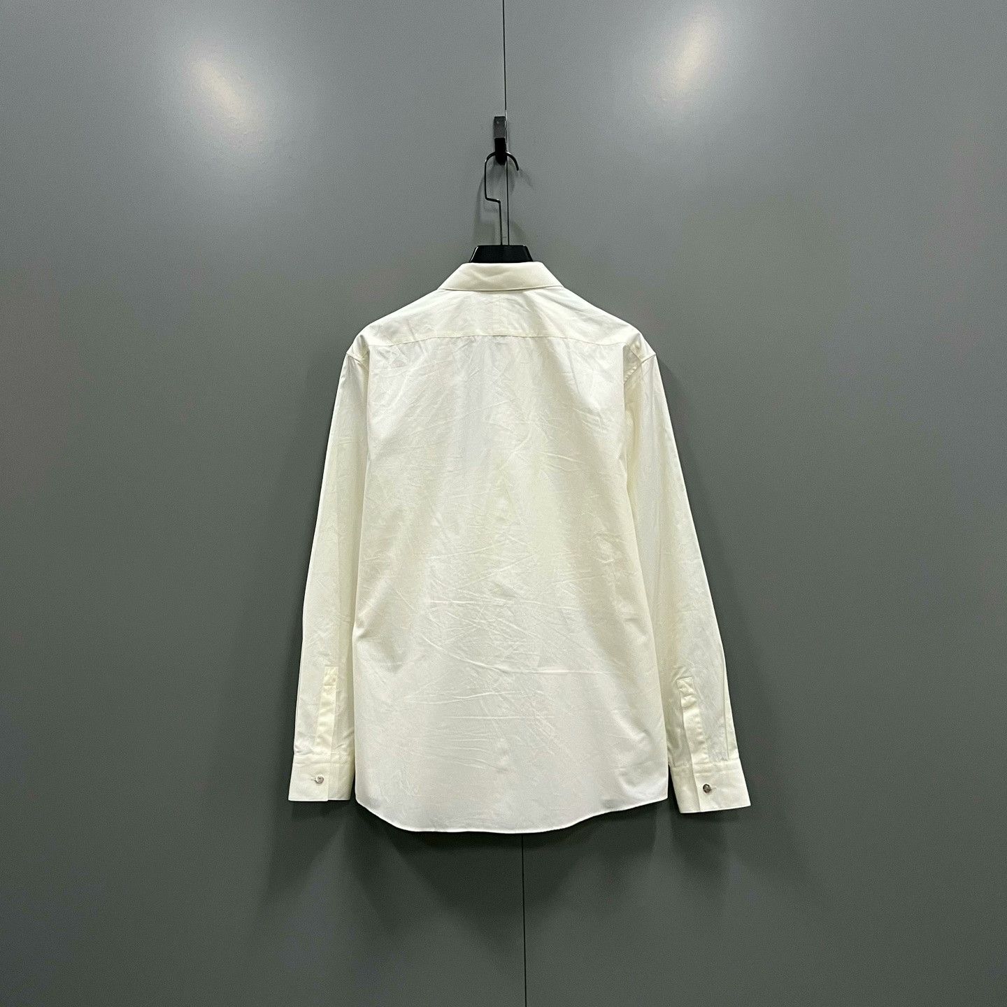 Hermes HERMES Off-White Paneled Shirt Size US M / EU 48-50 / 2 - 2 Thumbnail