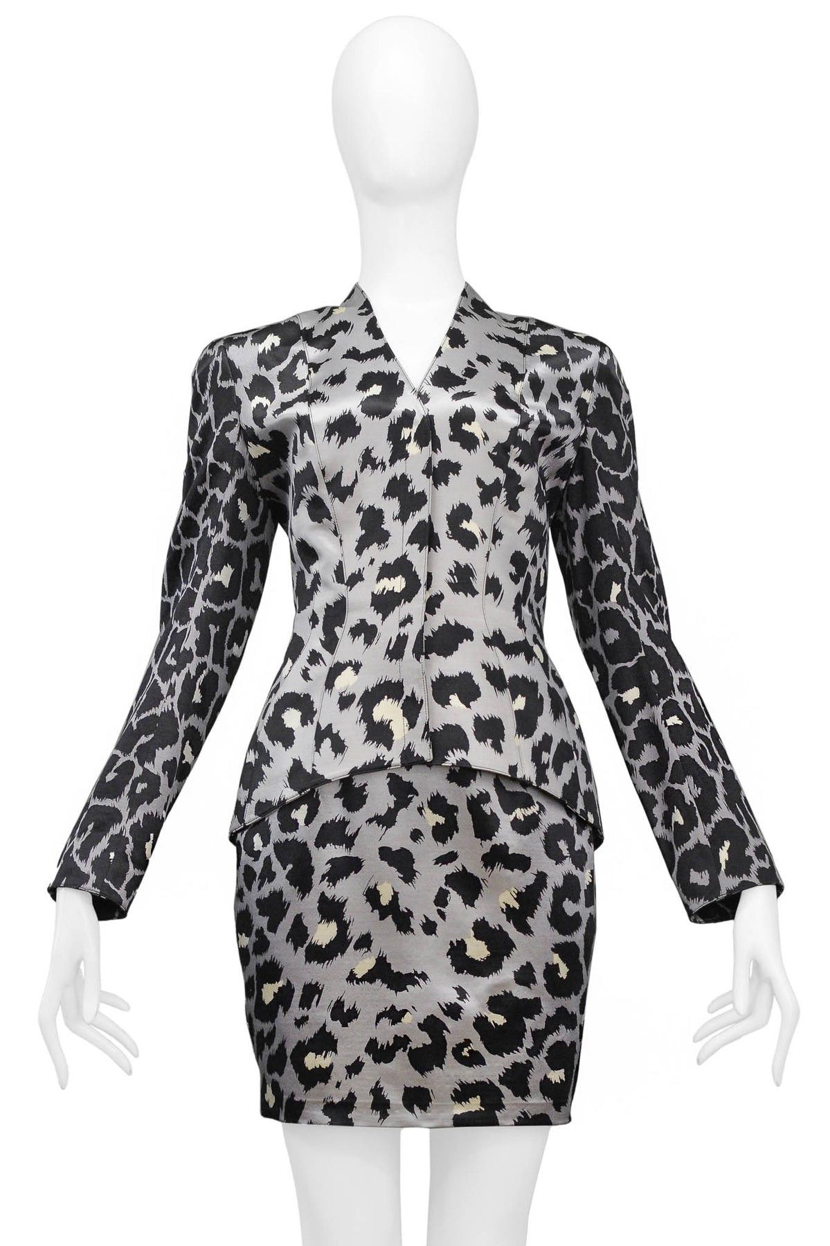 Thierry Mugler Thierry Mugler Couture F/W 2001 Beasts Leopard Dress Suit Size S / US 4 / IT 40 - 1 Thumbnail