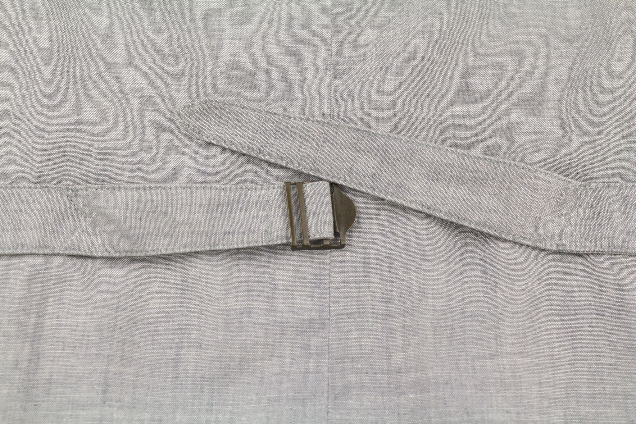Nudie Jeans M Organic Cotton Patch Pockets Logo Blue Vest 80722 Size US M / EU 48-50 / 2 - 9 Thumbnail