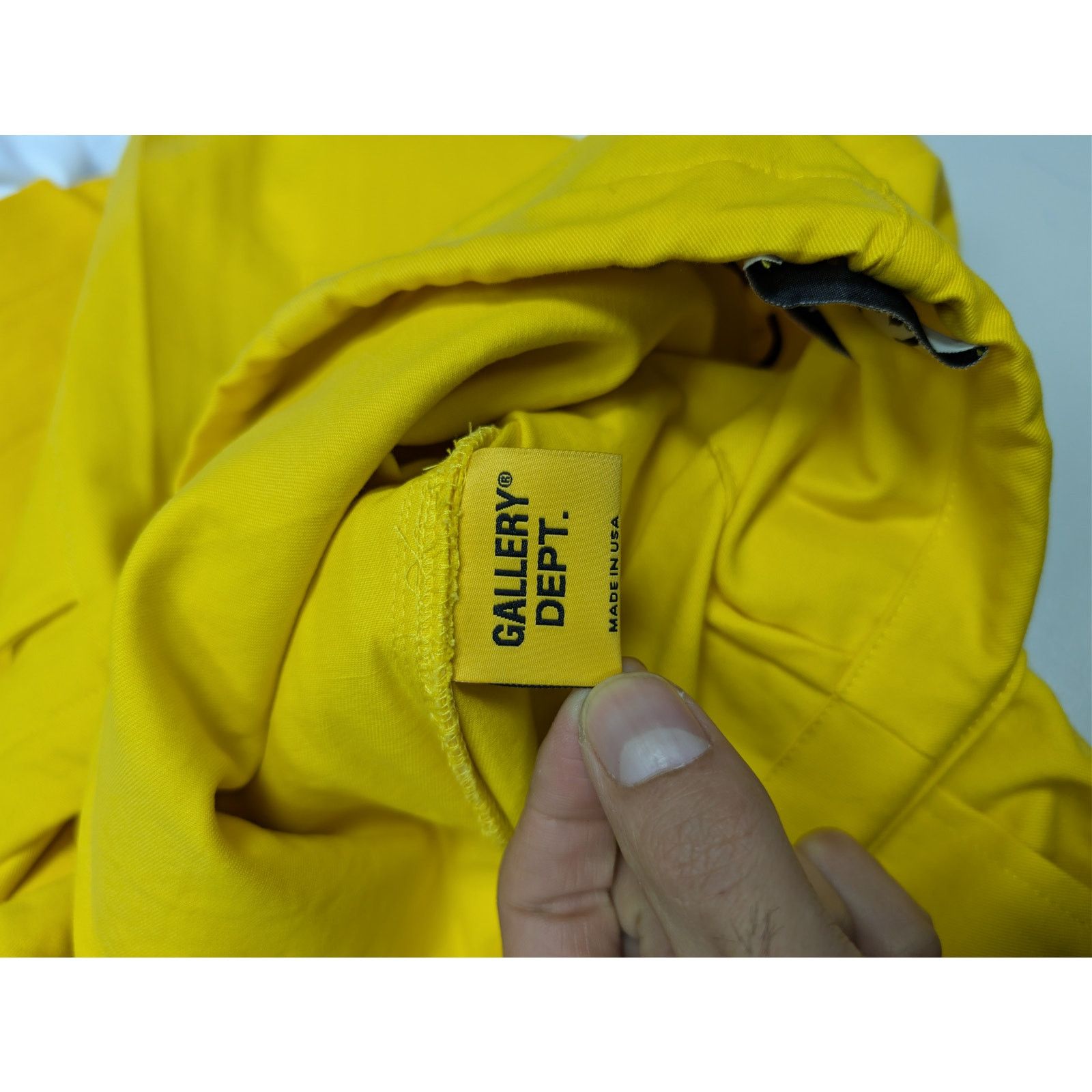 Gallery Dept. o1rshd1 Theo Drawstring Cargo Pants in Yellow Size US 34 / EU 50 - 20 Thumbnail