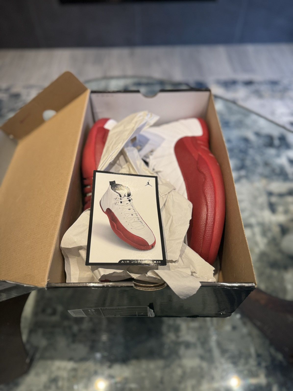 Jordan Brand Jordan 12 Retro Cherry Size US 13 / EU 46 - 4 Thumbnail