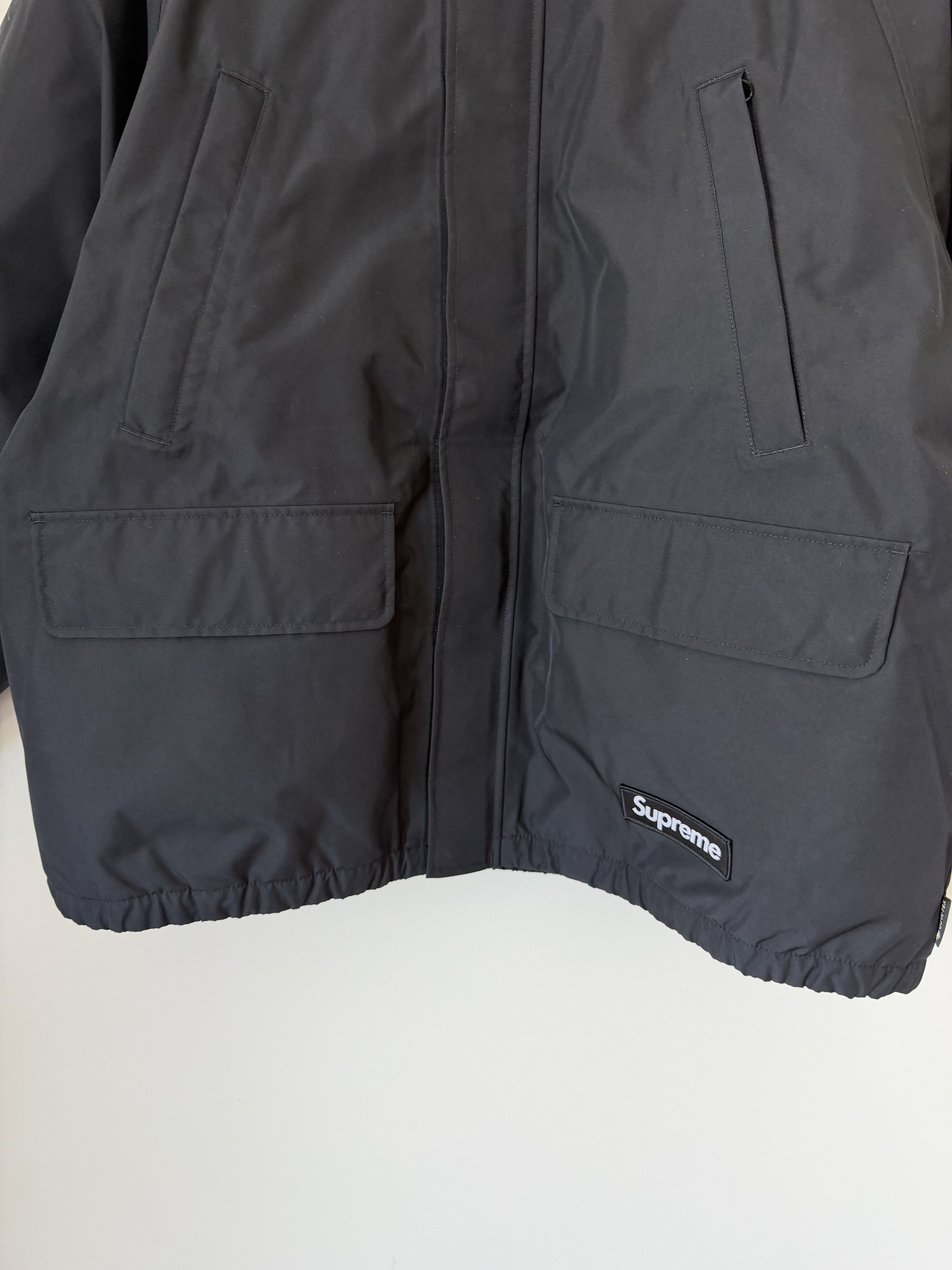 Supreme Supreme Gore-Tex 2 in 1 Reversible 700 Fill Down Parka Black Size US XL / EU 56 / 4 - 3 Thumbnail