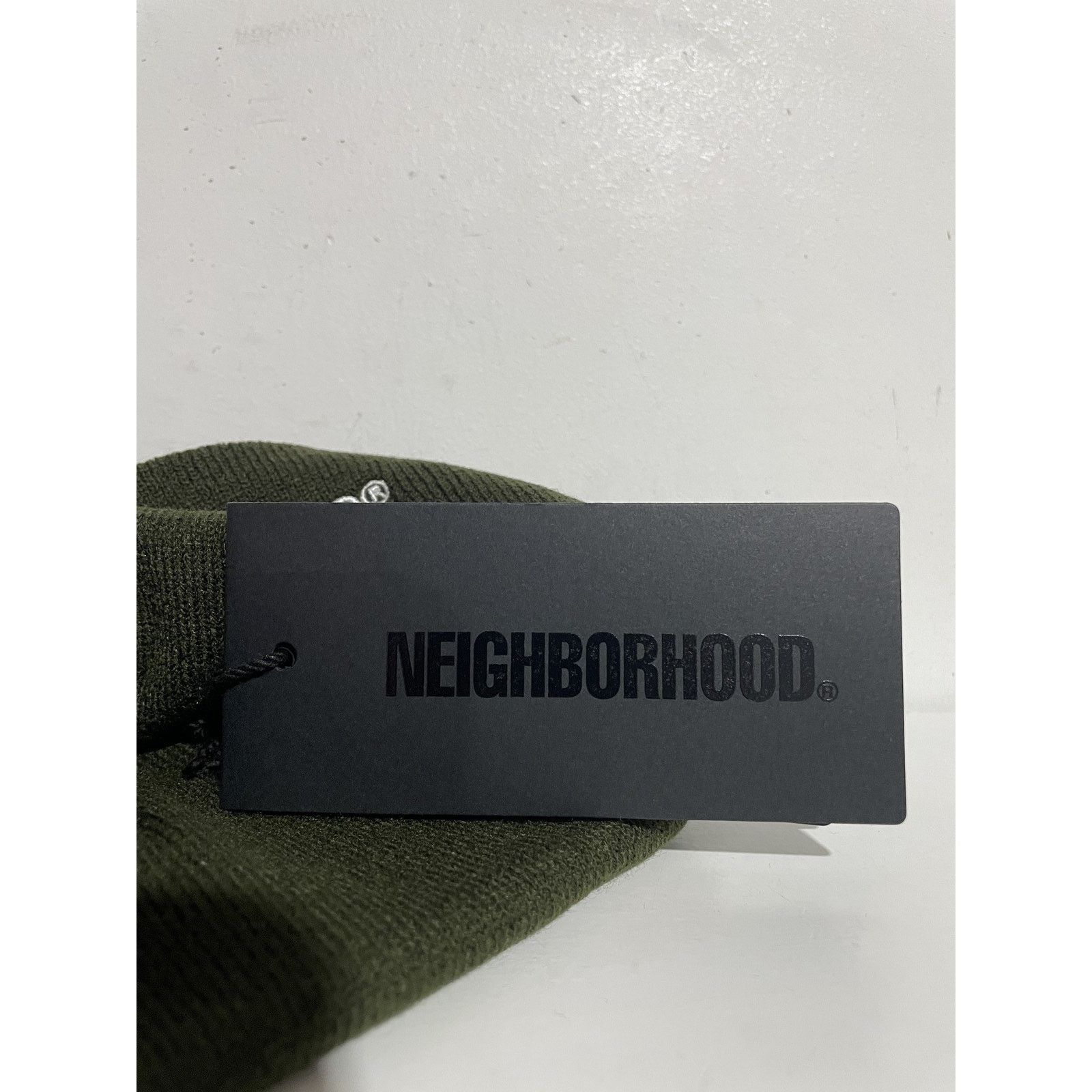 Neighborhood NEIGHBORHOOD TECH APPAREL OLIVE BEANIE NEW Size ONE SIZE - 2 Thumbnail