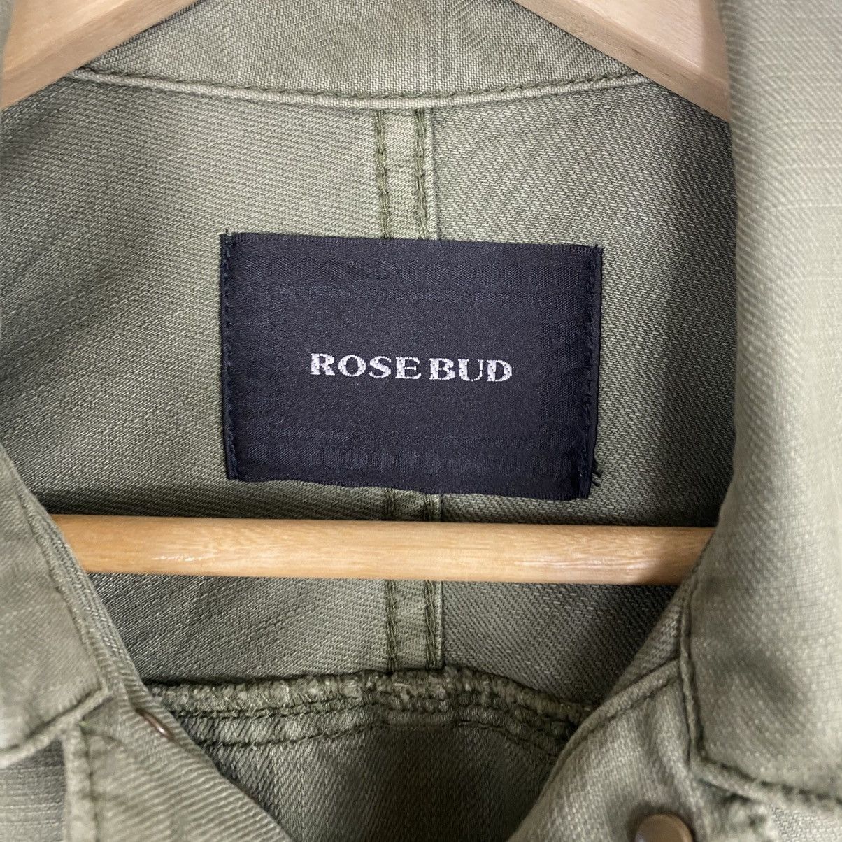 Japanese Brand 💥ROSE BUD CROP ARMY MILITARY STYLE BUTTON JACKET Size US M / EU 48-50 / 2 - 7 Thumbnail