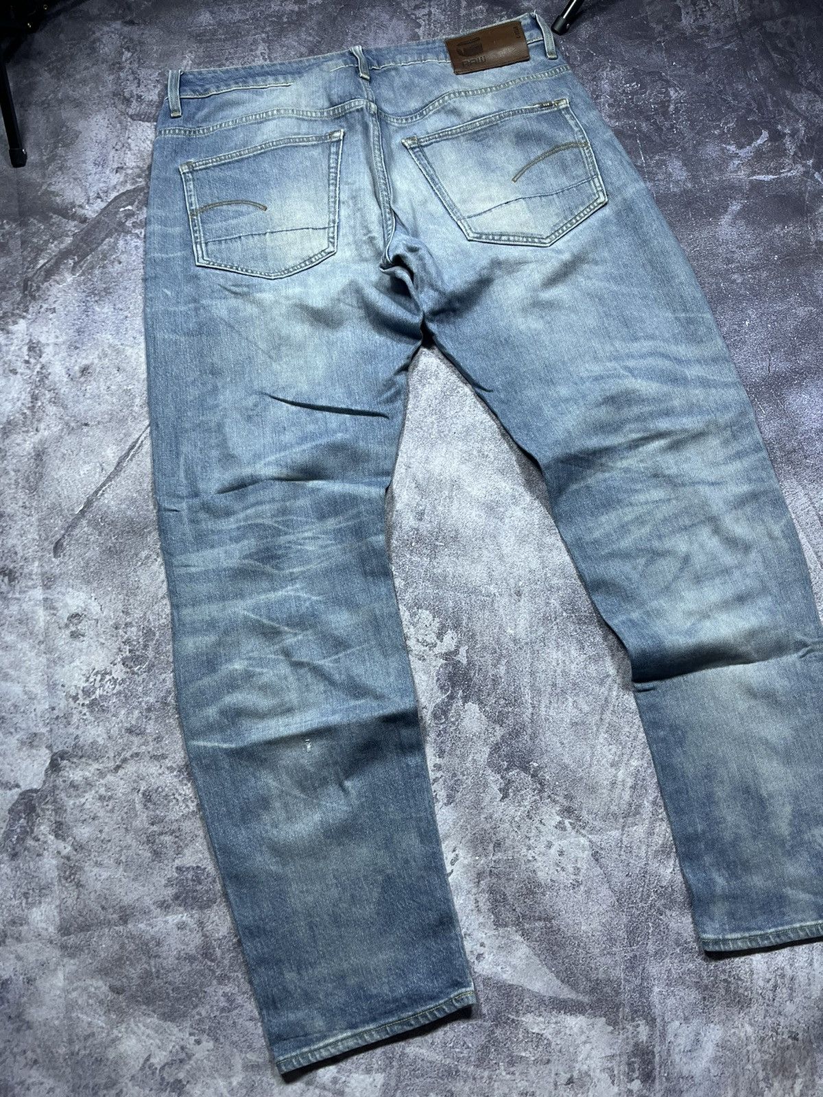 G-Star G-Star RAW Jeans Denim Vintage Streetwear Y2K Pashanim Size US 33 - 2 Thumbnail