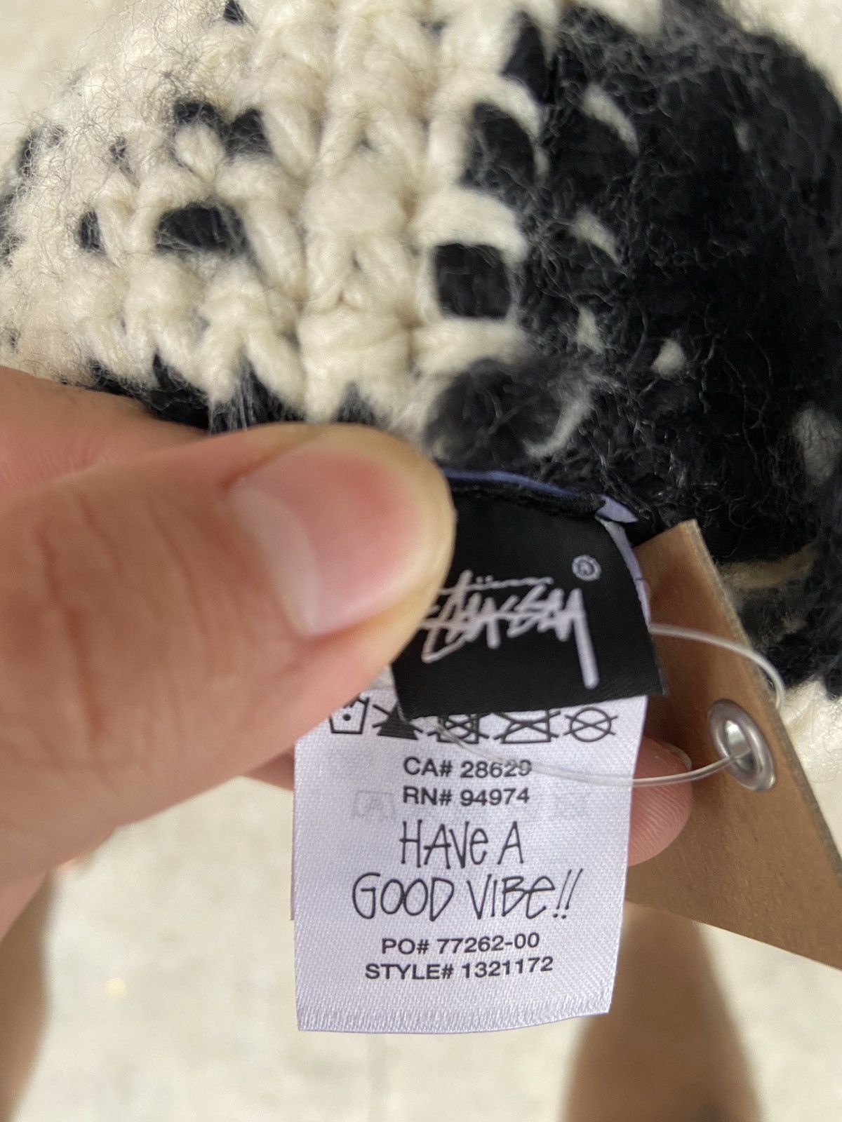 Stussy Stussy Checker Knit Bucket Hat Size ONE SIZE - 3 Thumbnail