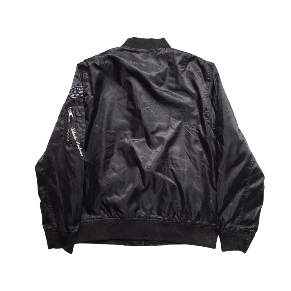 Japanese Brand VINTAGE SPLENDID SATISFACTION MA 1 BOMBER FLIGHT JACKET Size US L / EU 52-54 / 3 - 5 Thumbnail
