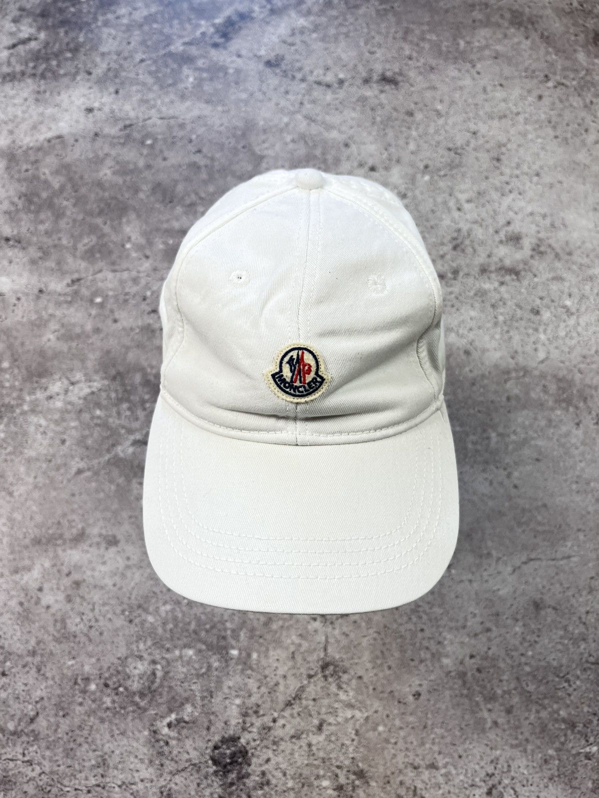Moncler Moncler Beretto Cap White One Size Size ONE SIZE - 1 Thumbnail