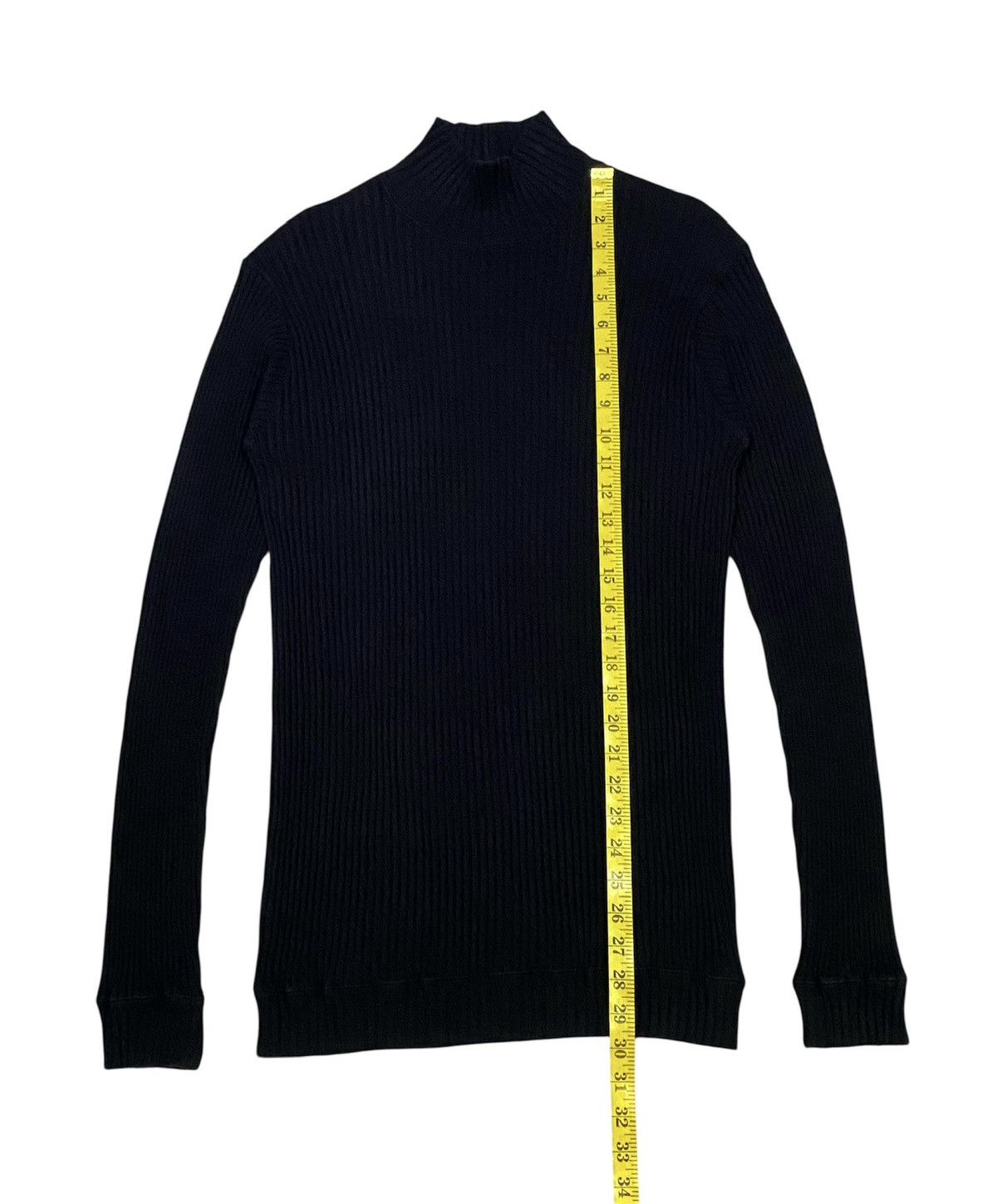 Y's for Men Y’s For Men Yohji Yamamoto Ribbed Turtleneck Sweater(SIZE 3) Size US L / EU 52-54 / 3 - 12 Thumbnail