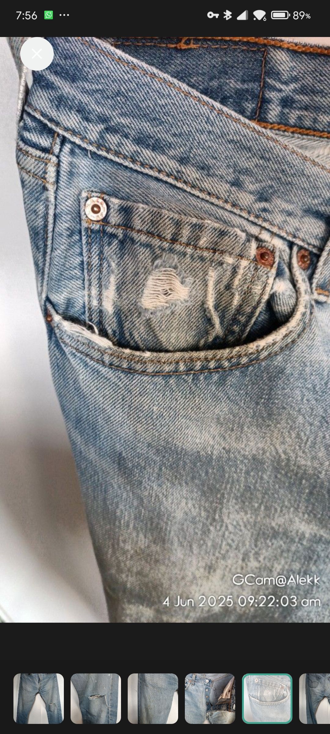 Levi's Levi's 501 Mens Buttonfly Classic W32 L32 Size US 32 / EU 48 - 6 Thumbnail