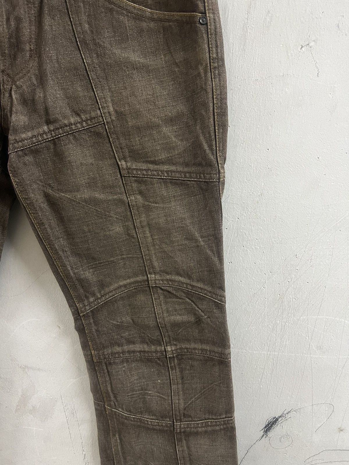 Hysteric Glamour × Japanese Brand Y2K PATCHWORK NİCOLE CLUB DISTRESSED DENIM PANT Size US 33 - 6 Thumbnail