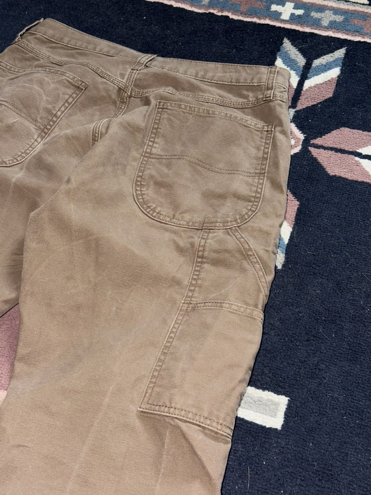 Rustler Rustler Painter’s / Carpenter Pants – Brown – 30x30 Size US 30 / EU 46 - 5 Thumbnail
